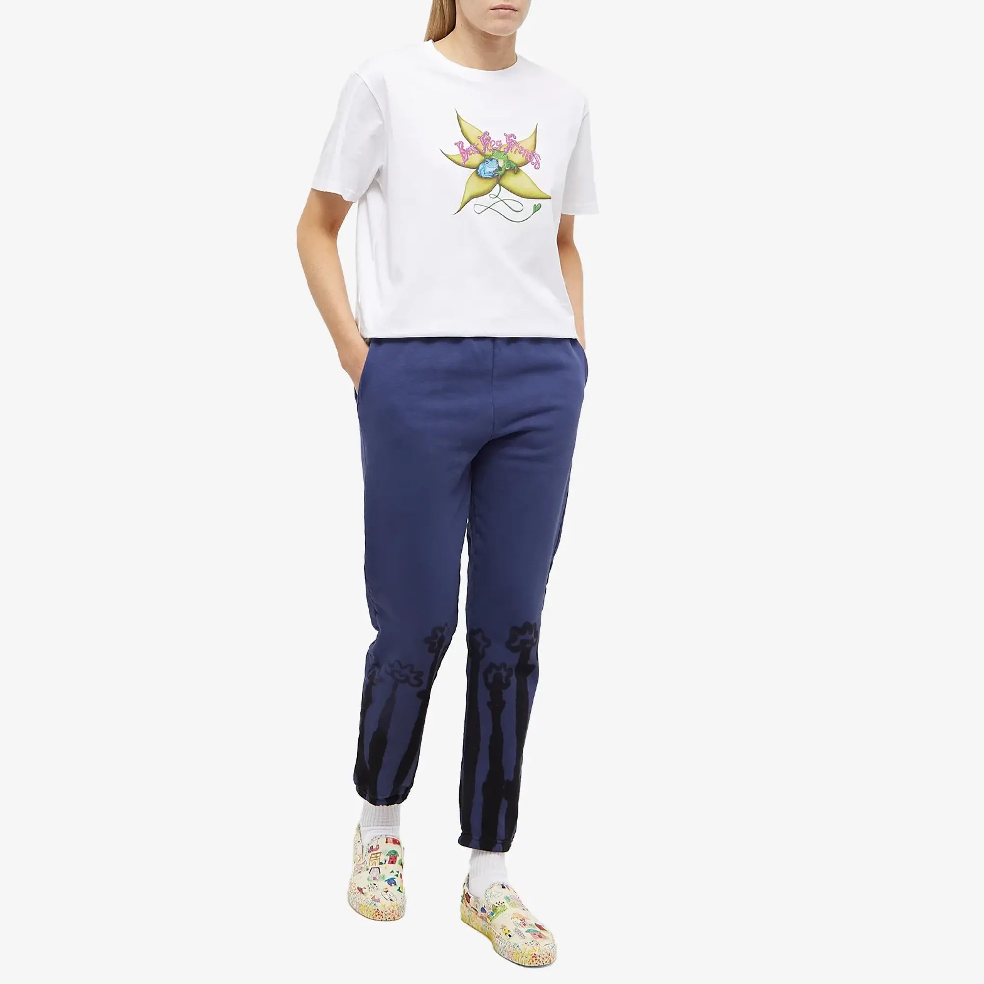 Collina Strada Women's Sweat Pant Navy Sprouts