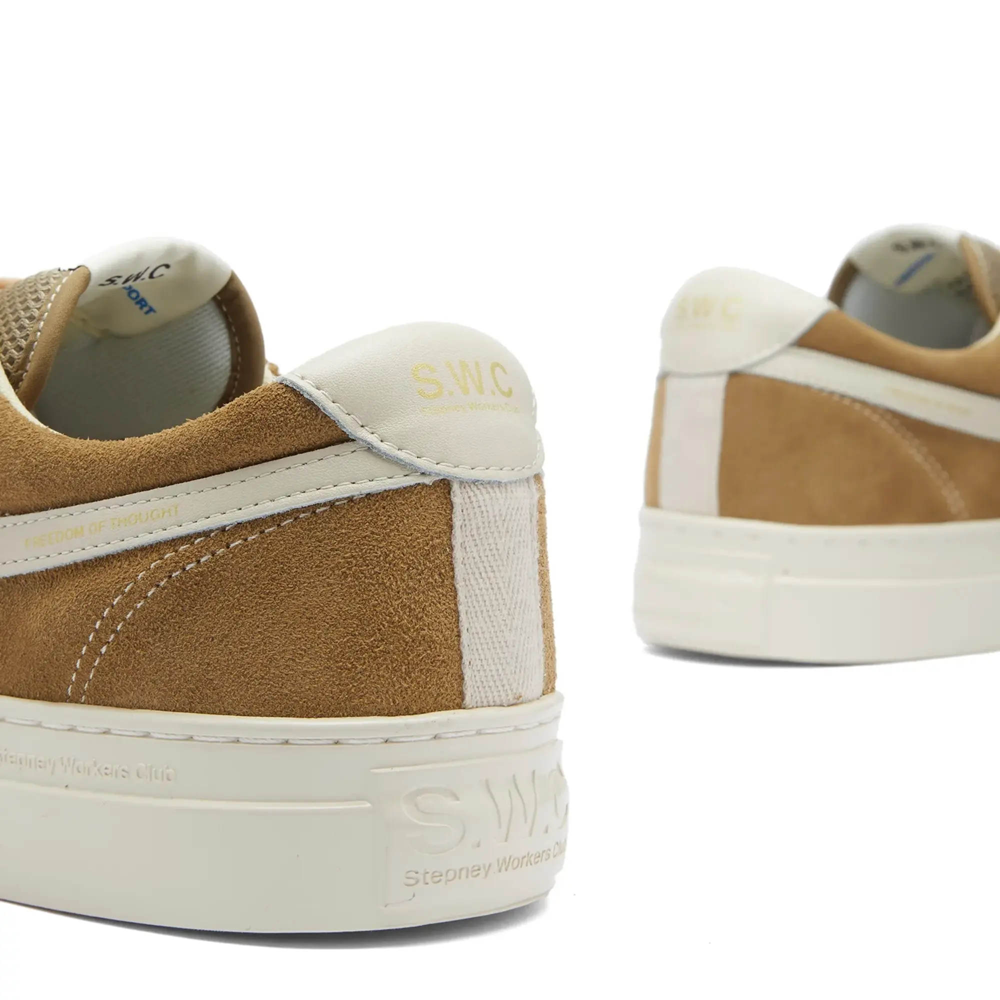 Stepney Workers Club Men's Dellow S-Strike Sneaker Desert/Ecru