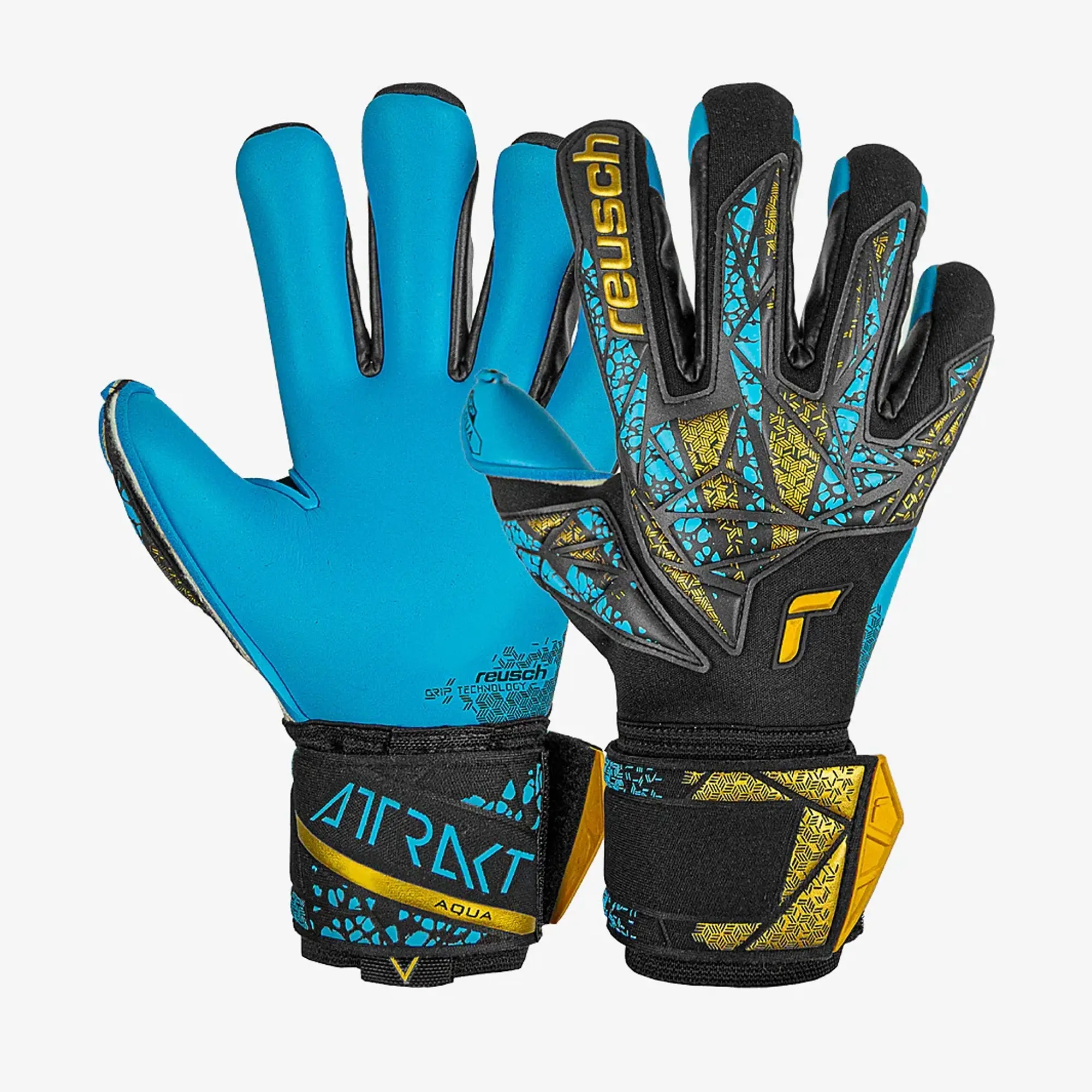 Reusch Attrakt Aqua Finger Support GK Gloves