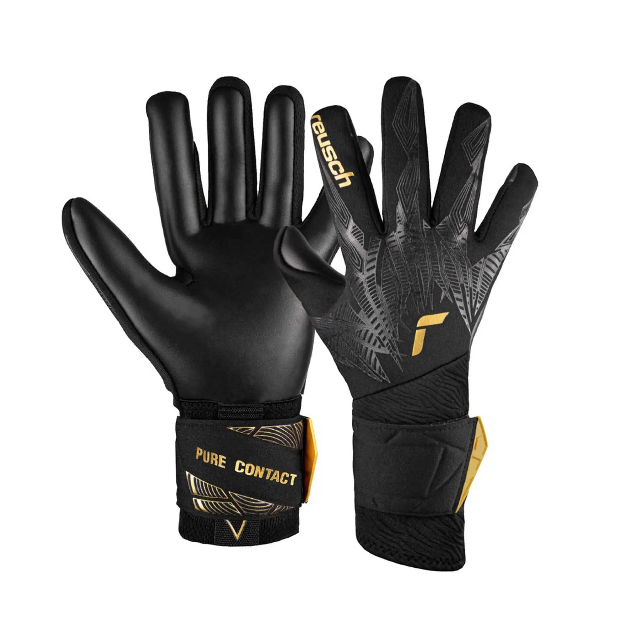 Reusch Pure Contact Infinity Goalkeeper Gloves  - Black