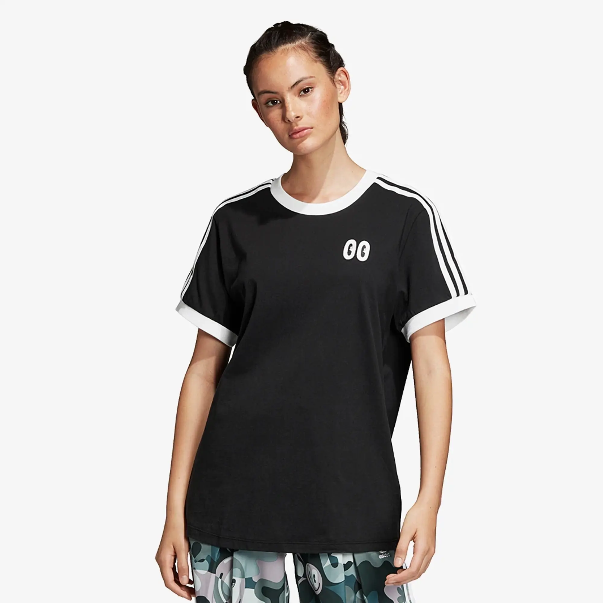 adidas Originals Womens 3 Stripes Tee