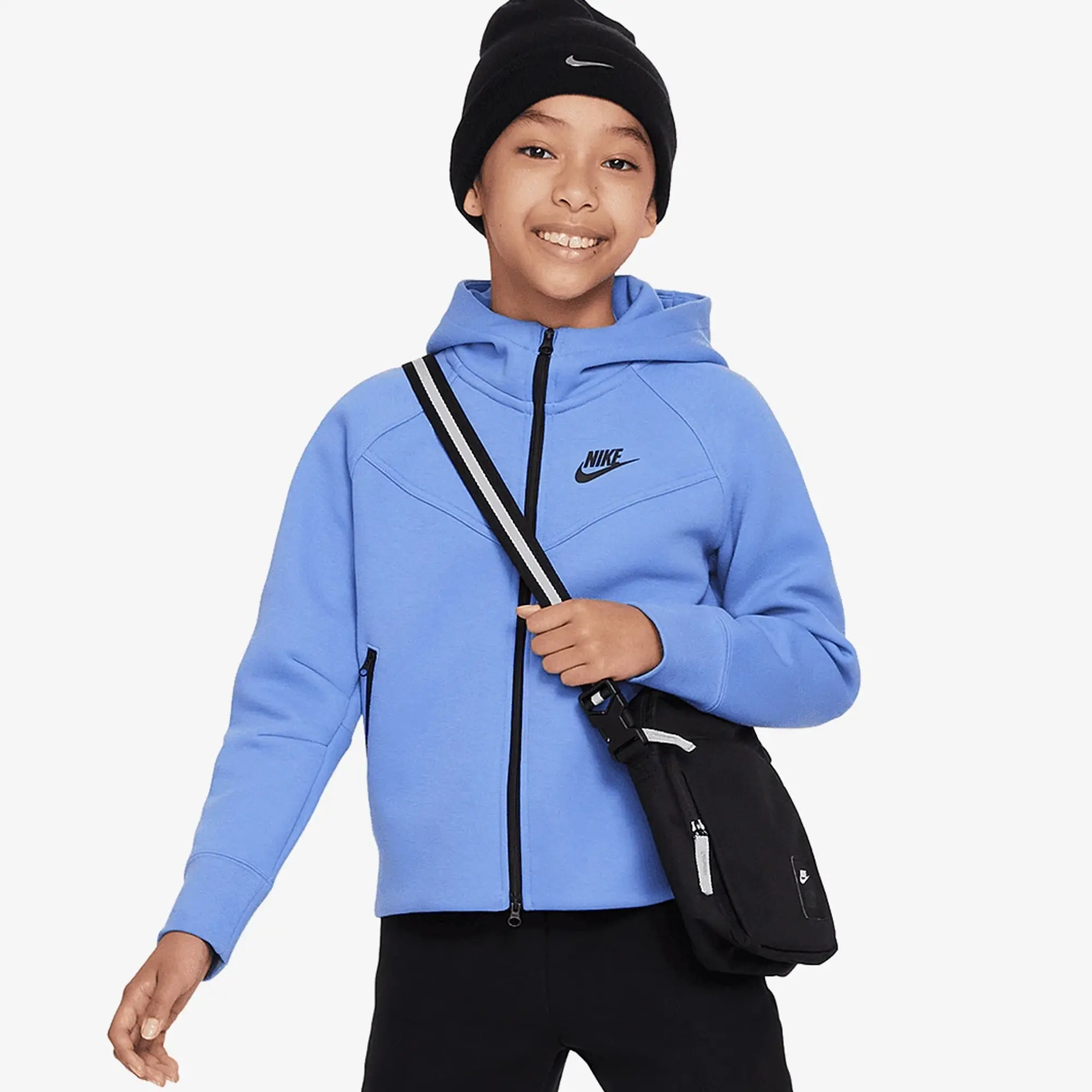 Nike Sportswear Older Kids Tech Fleece Full Zip Hoodie 8 15Y