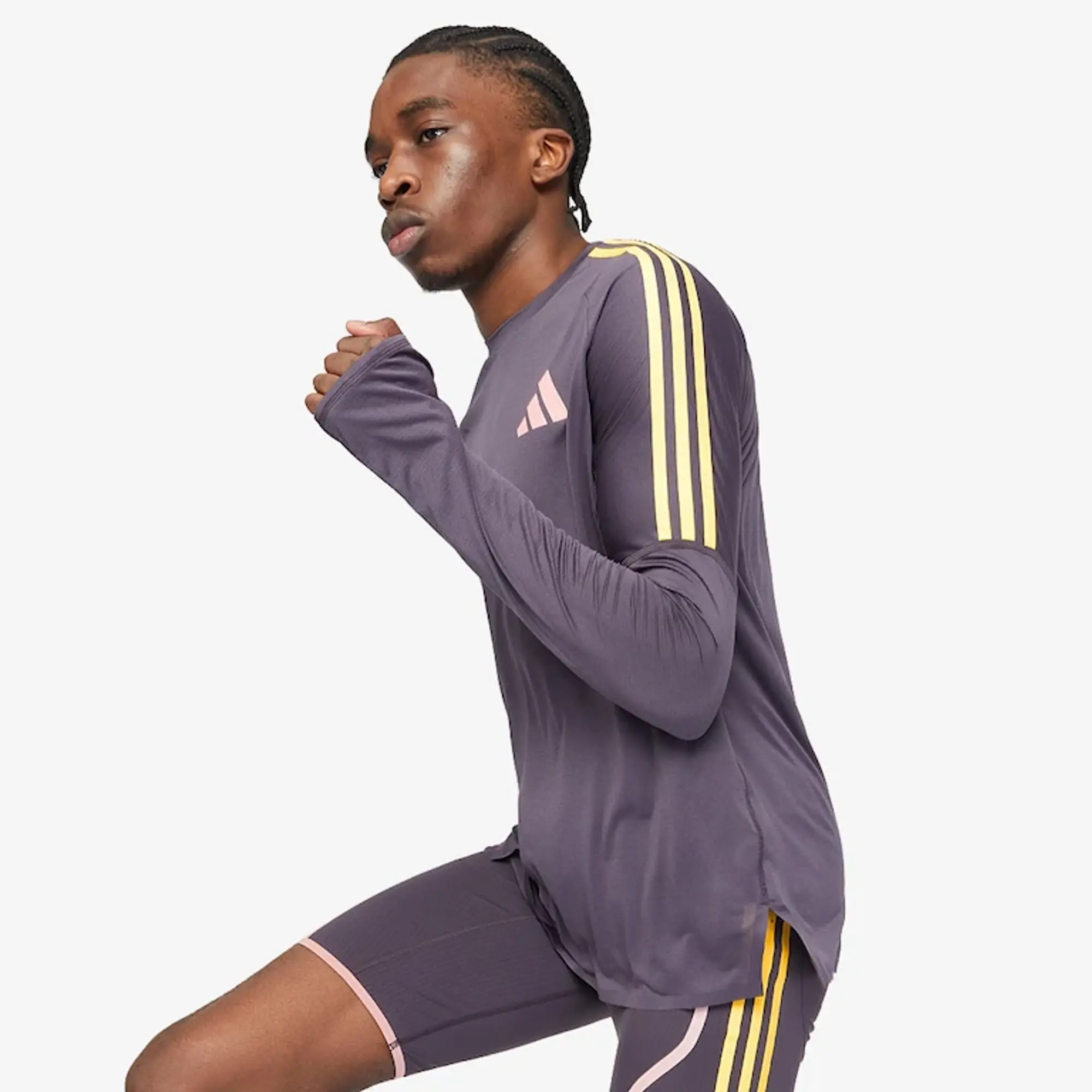 adidas adizero Promo Running Longsleeve T Shirt IN1133 FOOTY.COM