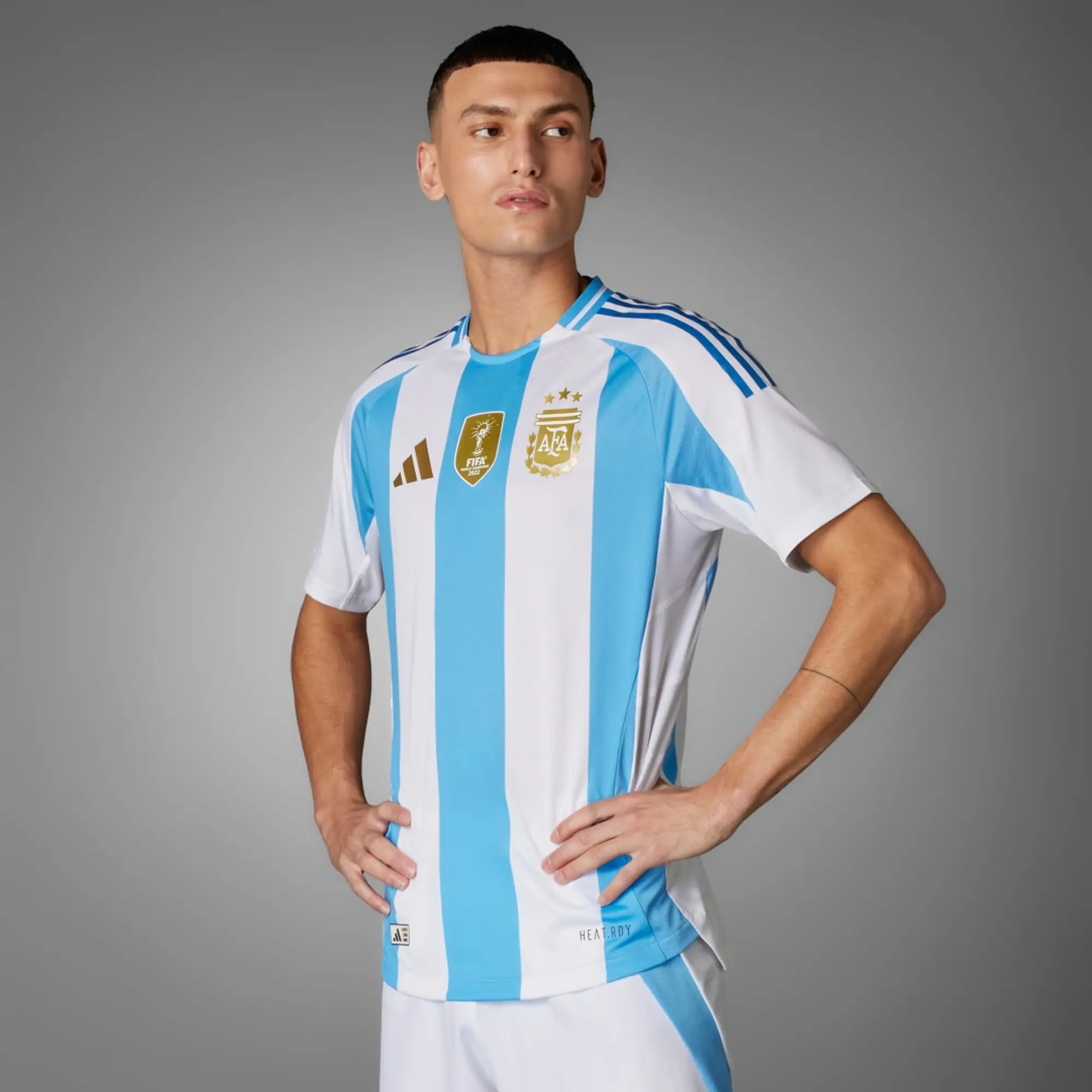 adidas Argentina Mens SS Player Issue Home Shirt 2024