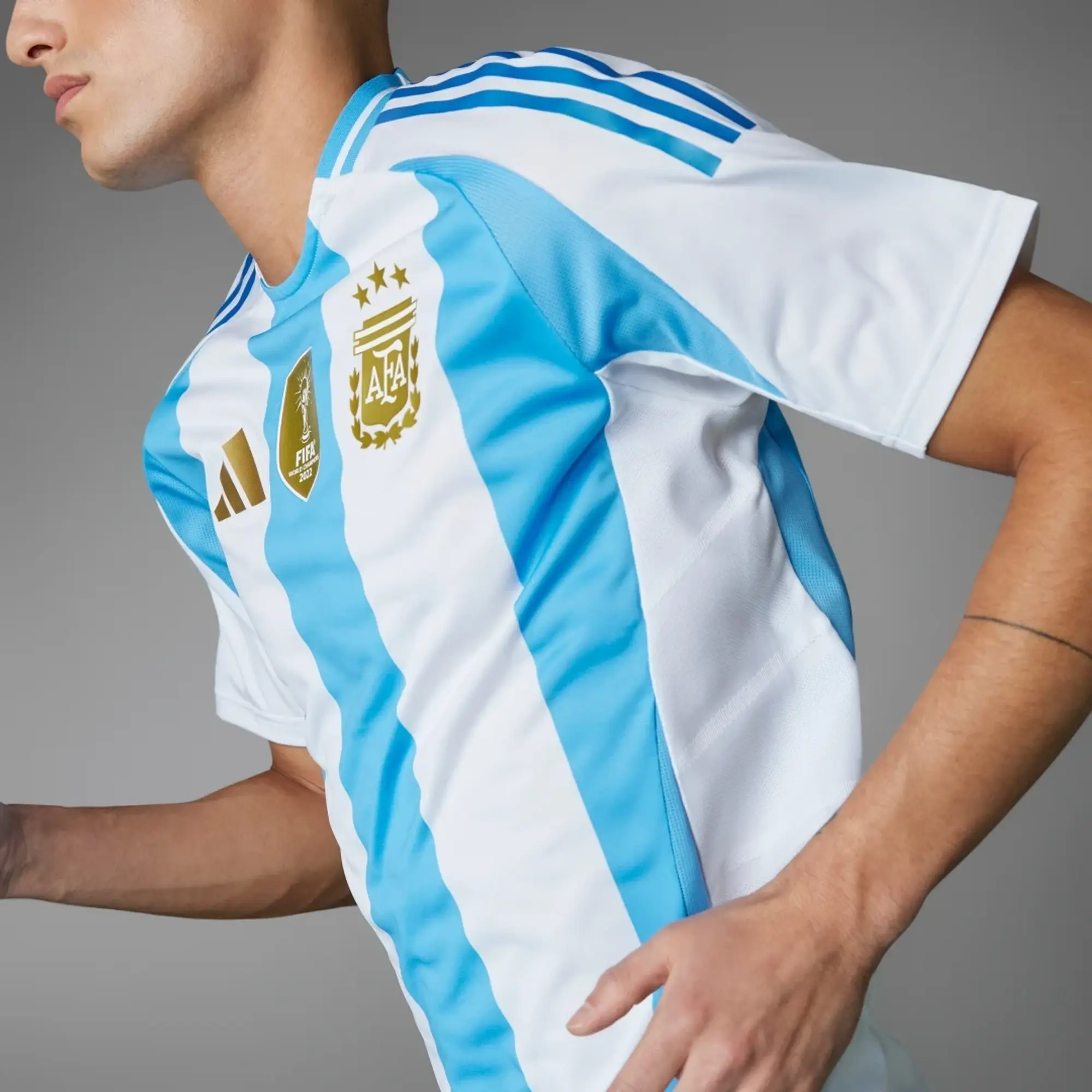 adidas Argentina Mens SS Player Issue Home Shirt 2024