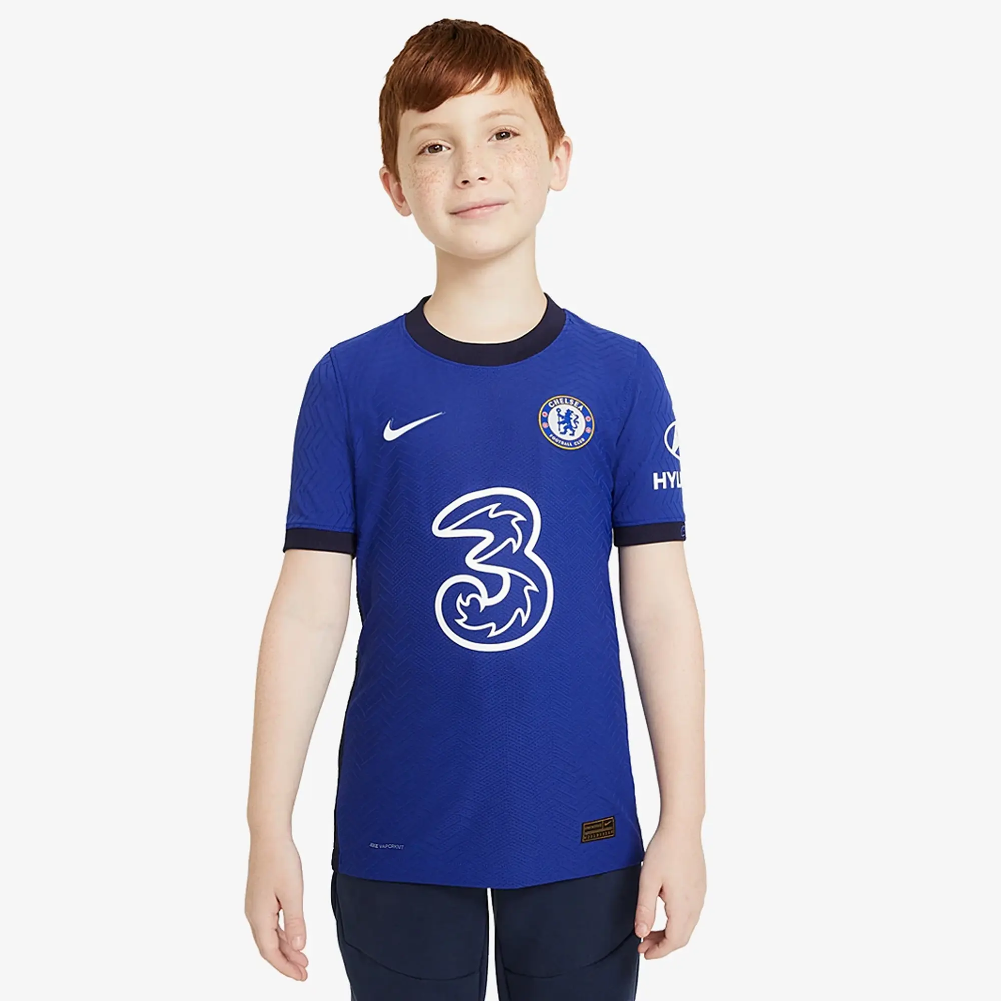 Nike Kids Chelsea 20 21 Vapor Home Shirt CD4435 496 FOOTY.COM