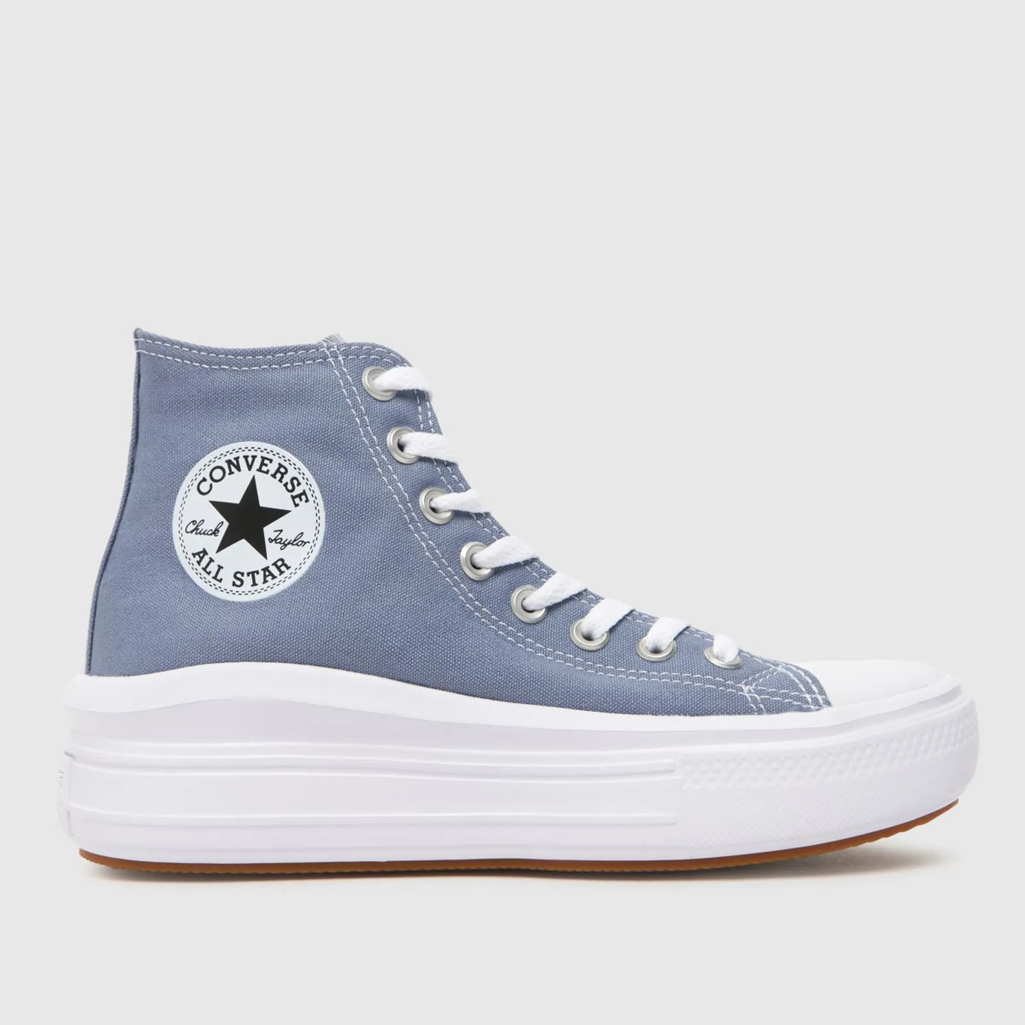 Converse all star move hi trainers in blue