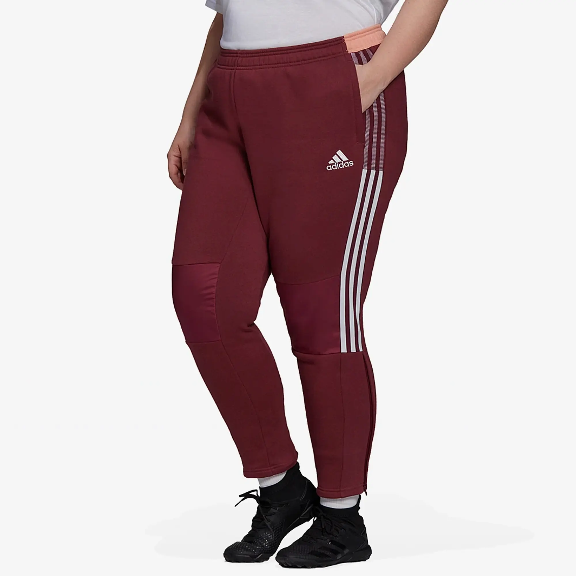 adidas Womens Tiro Winterised Plus Size Track Pant