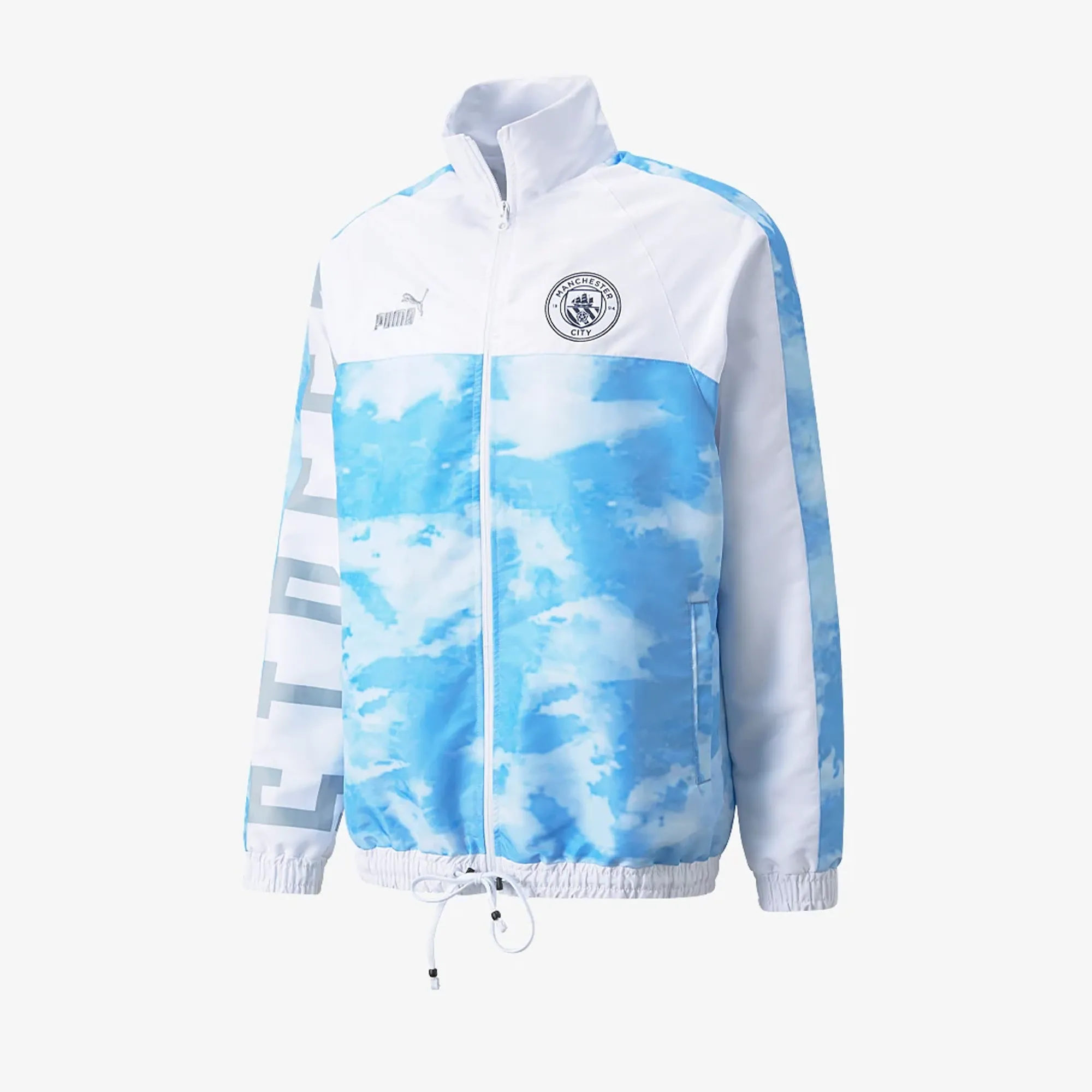 Price Man City Coat Puma 2022-23 Manchester City Pre-Match Jacket