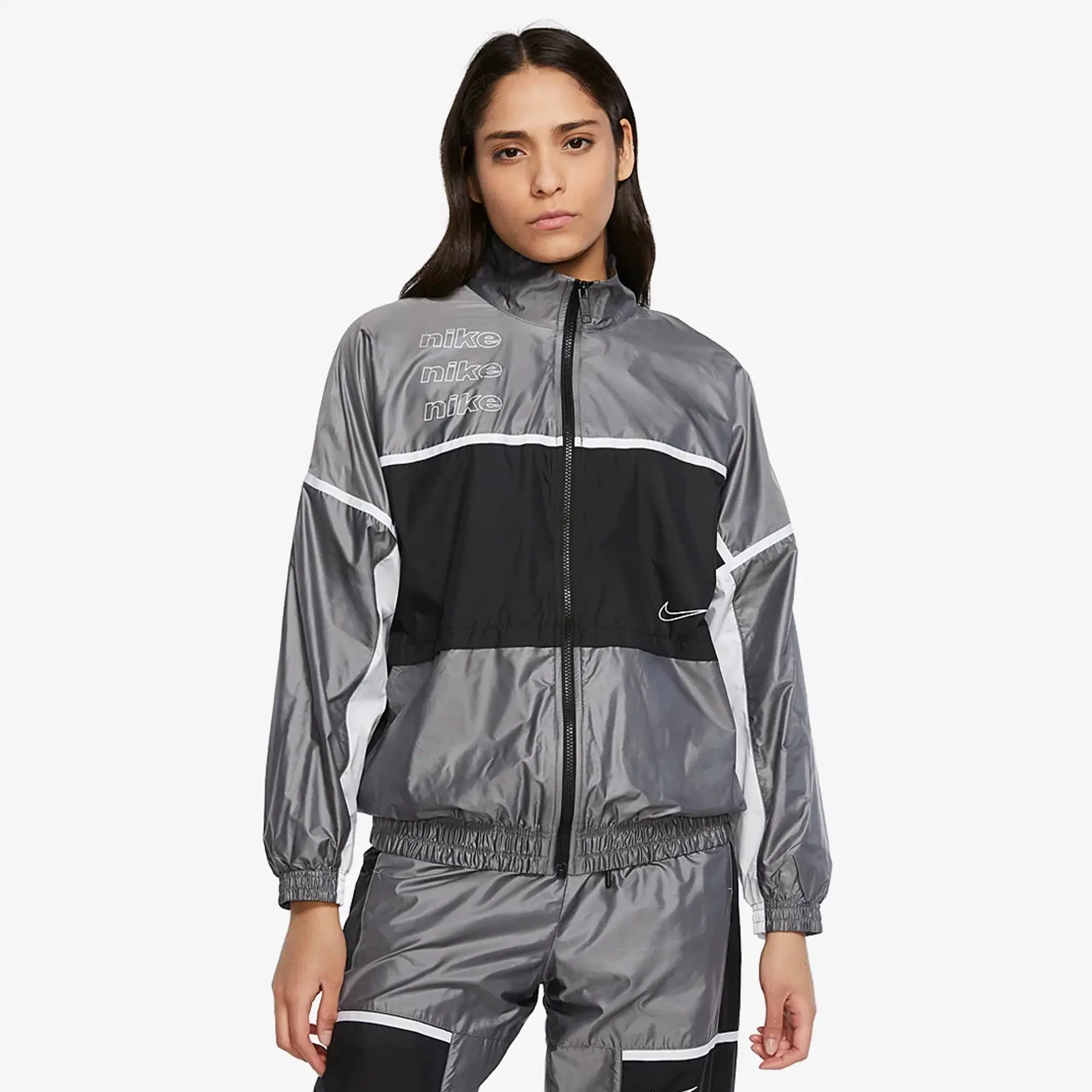 Nike Sportswear Women Archive RMX Jacket CU6389 010 FOOTY.COM