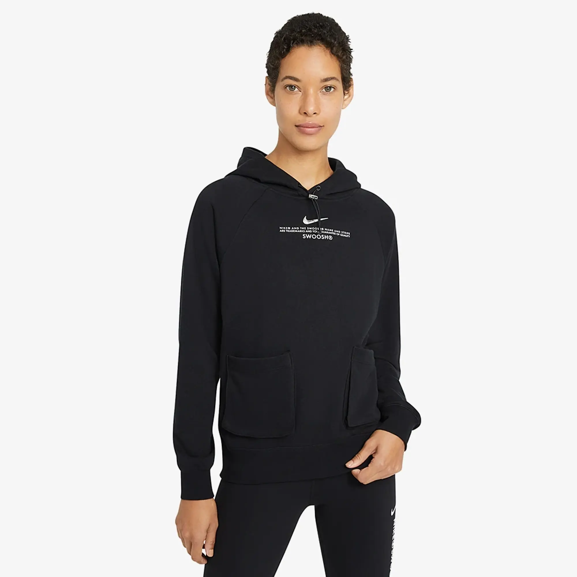 Nike womens swoosh hoodie best sale