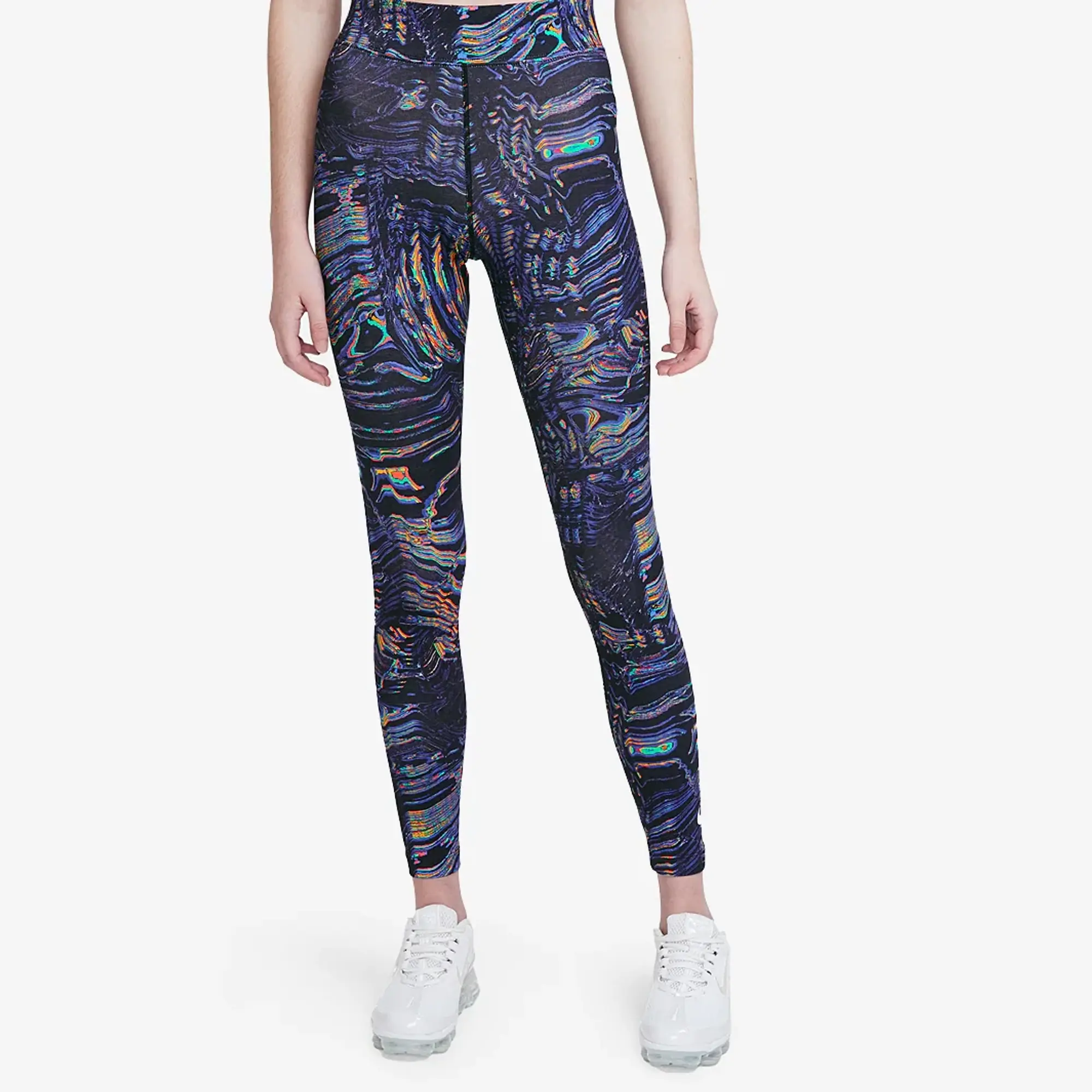 Nike Womens Sportswear Leggings AOP Print DJ4130 010 FOOTY.COM