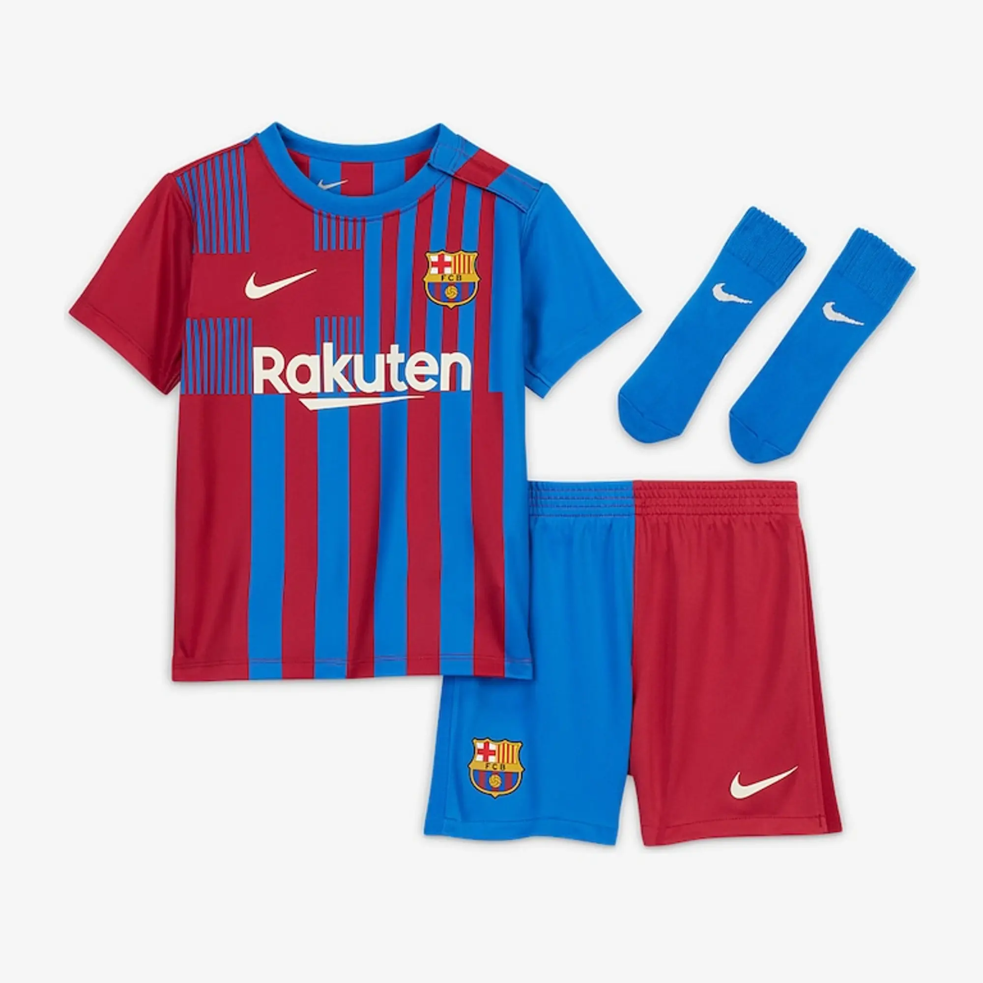 Nike Barcelona Baby SS Home Mini Kit 2021/22