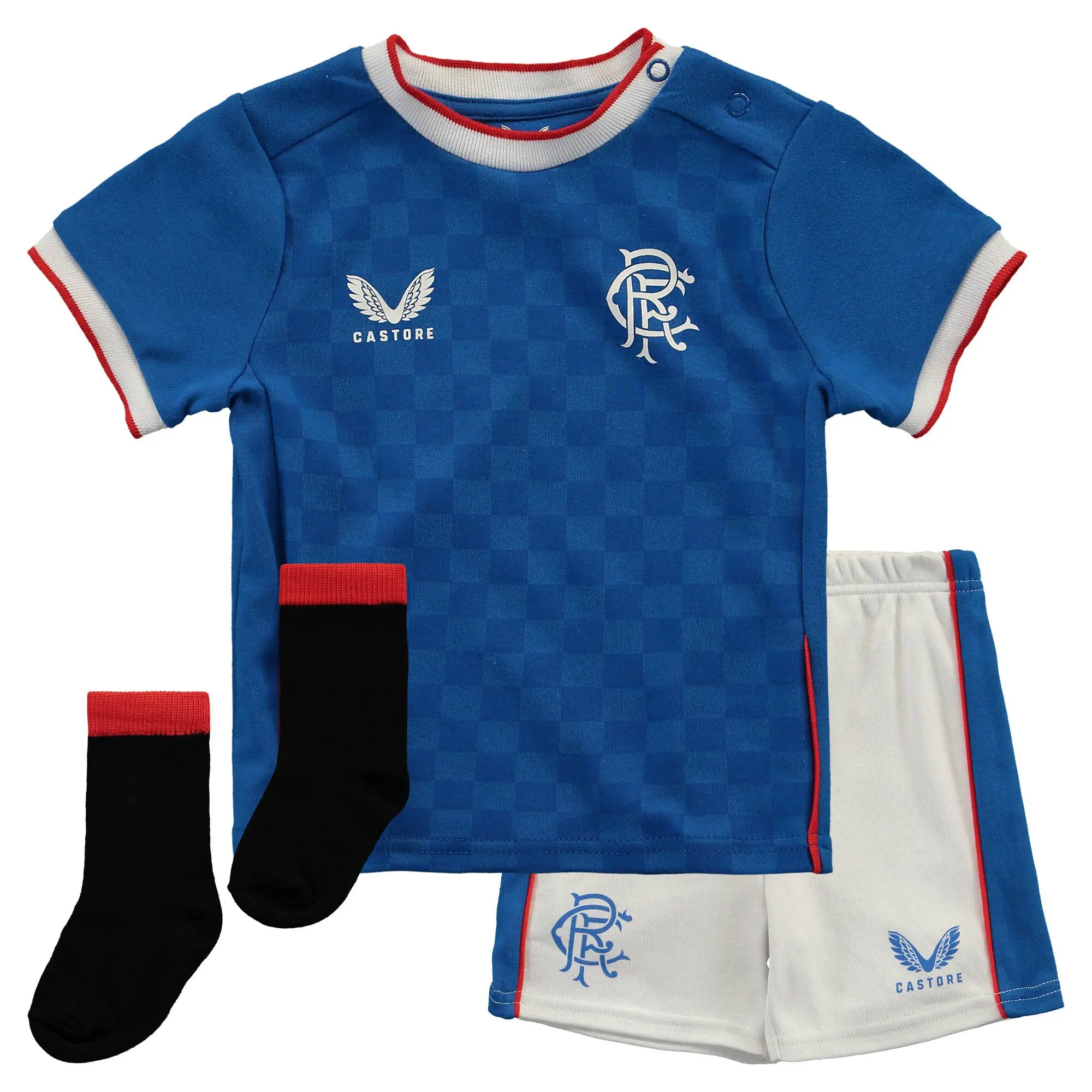 Castore Rangers Baby SS Home Mini Kit 2022/23