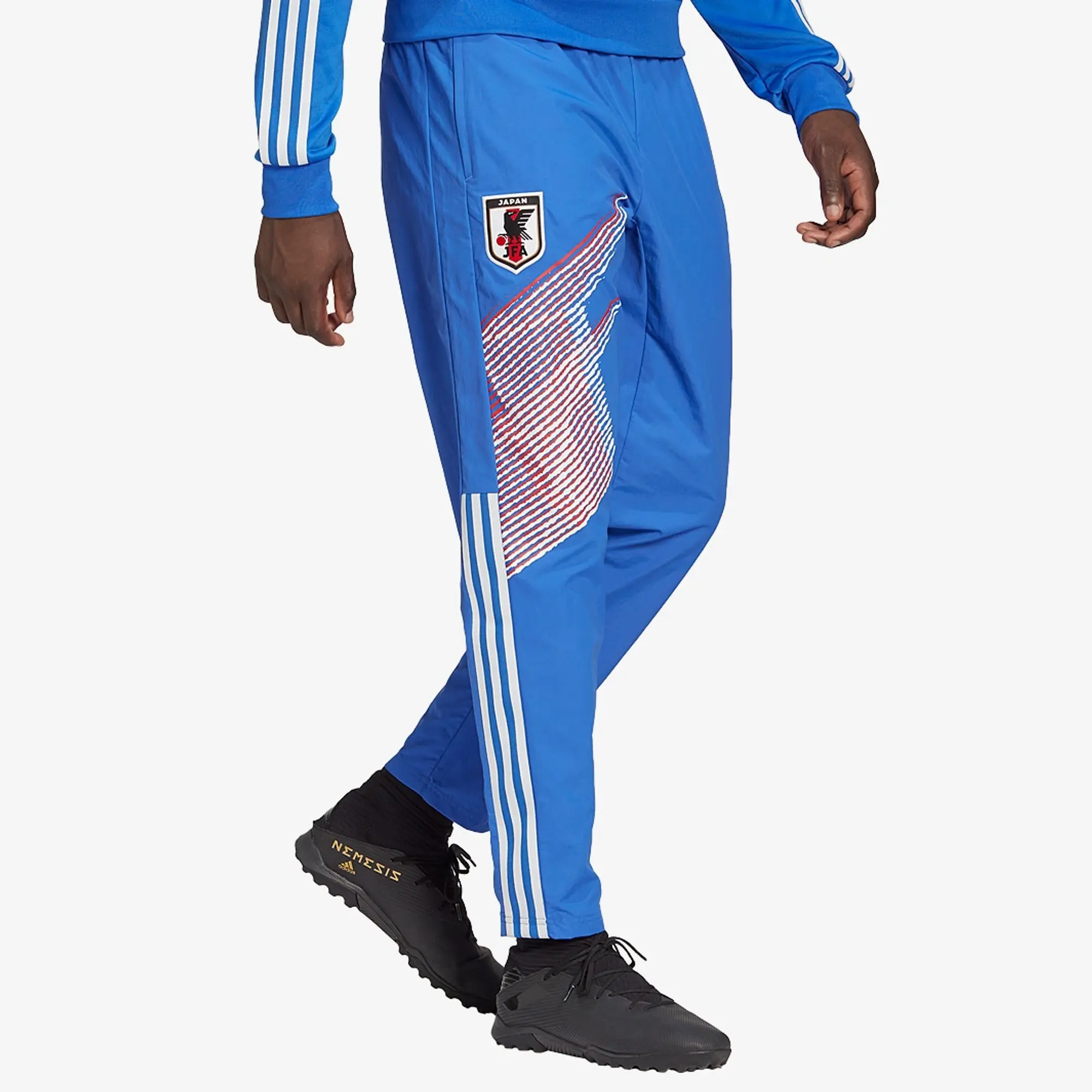 Japan Travel Pants (Blue) 2022-2023 Men's Made By: Adidas