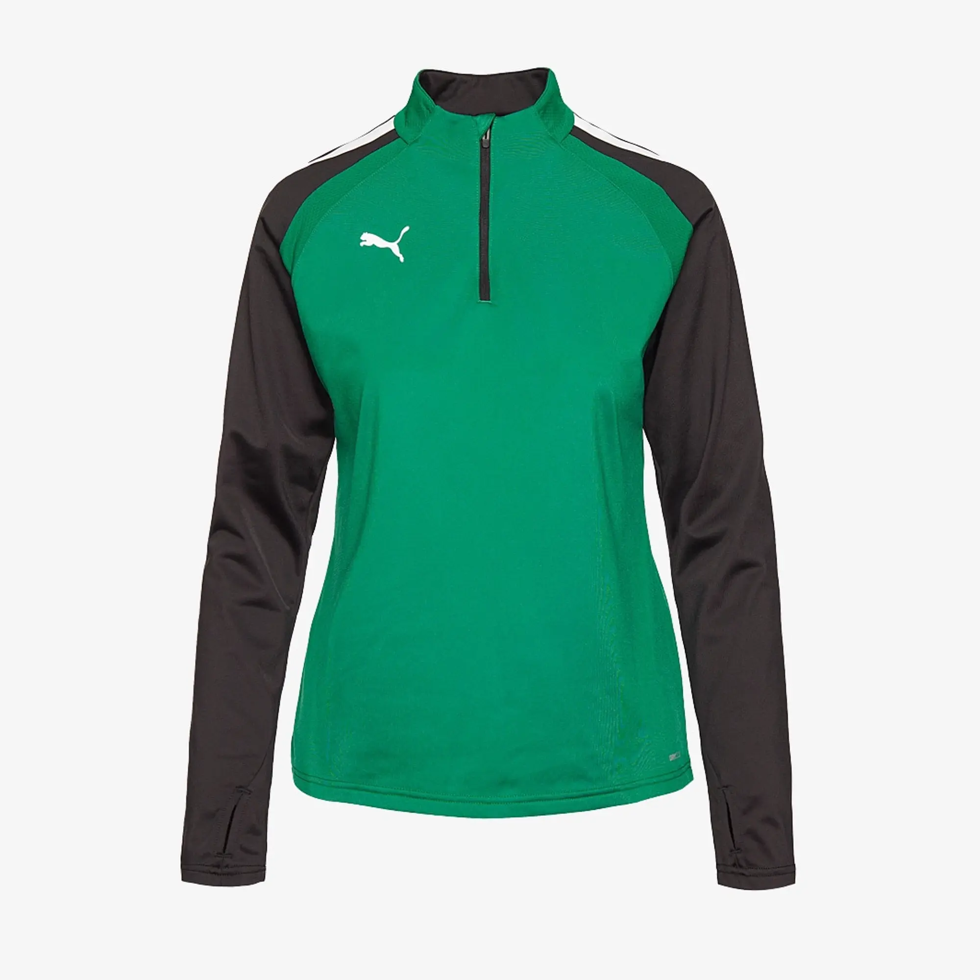 Puma Womens teamLIGA 1 4 Zip Training Top