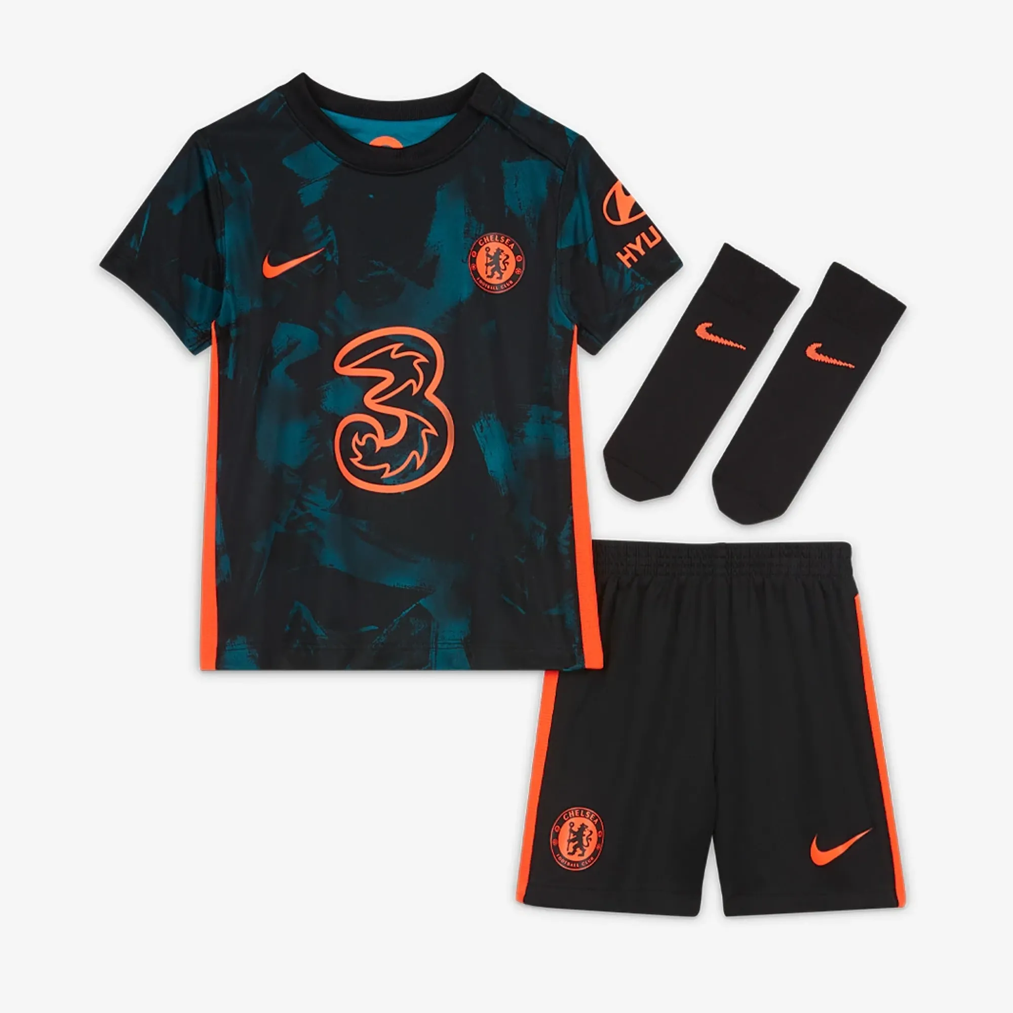 Nike Chelsea 21 22 Infants Third Kit DB6262-468