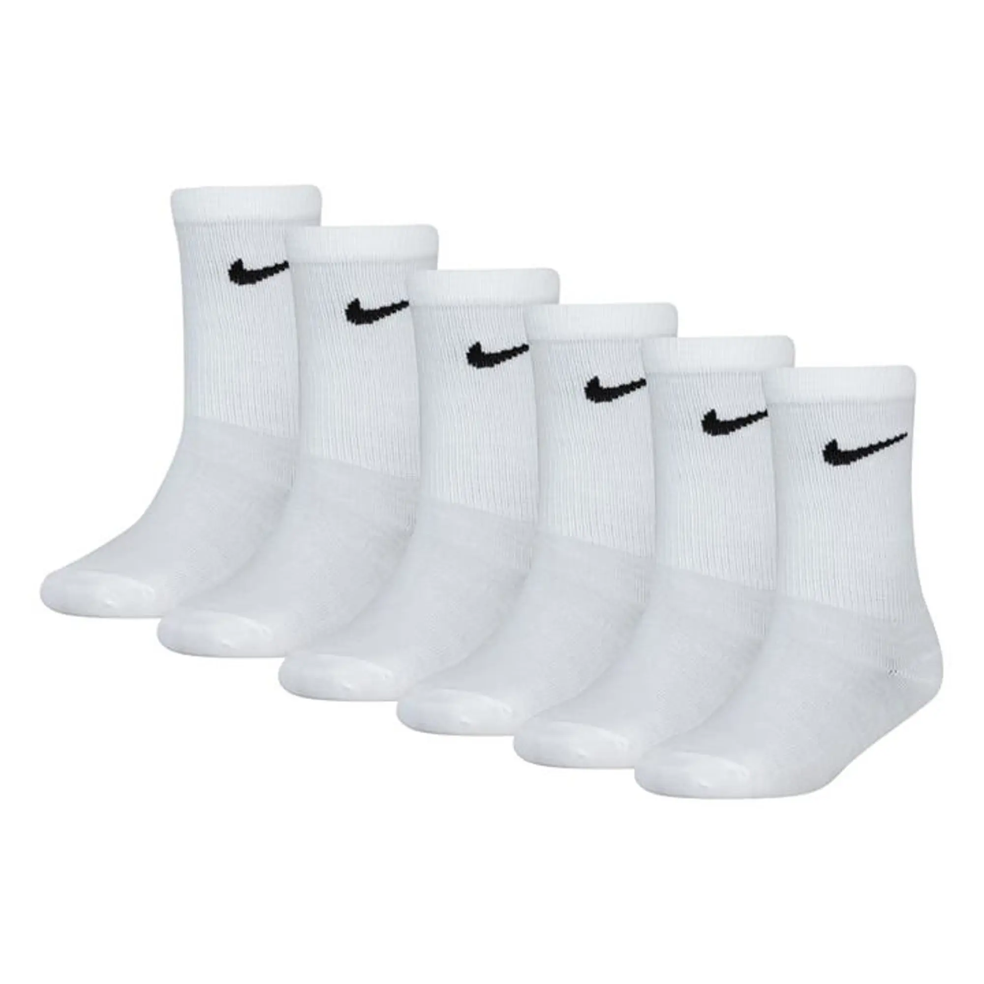 Nike Younger Kids Crew Socks 6PK 4 5Y