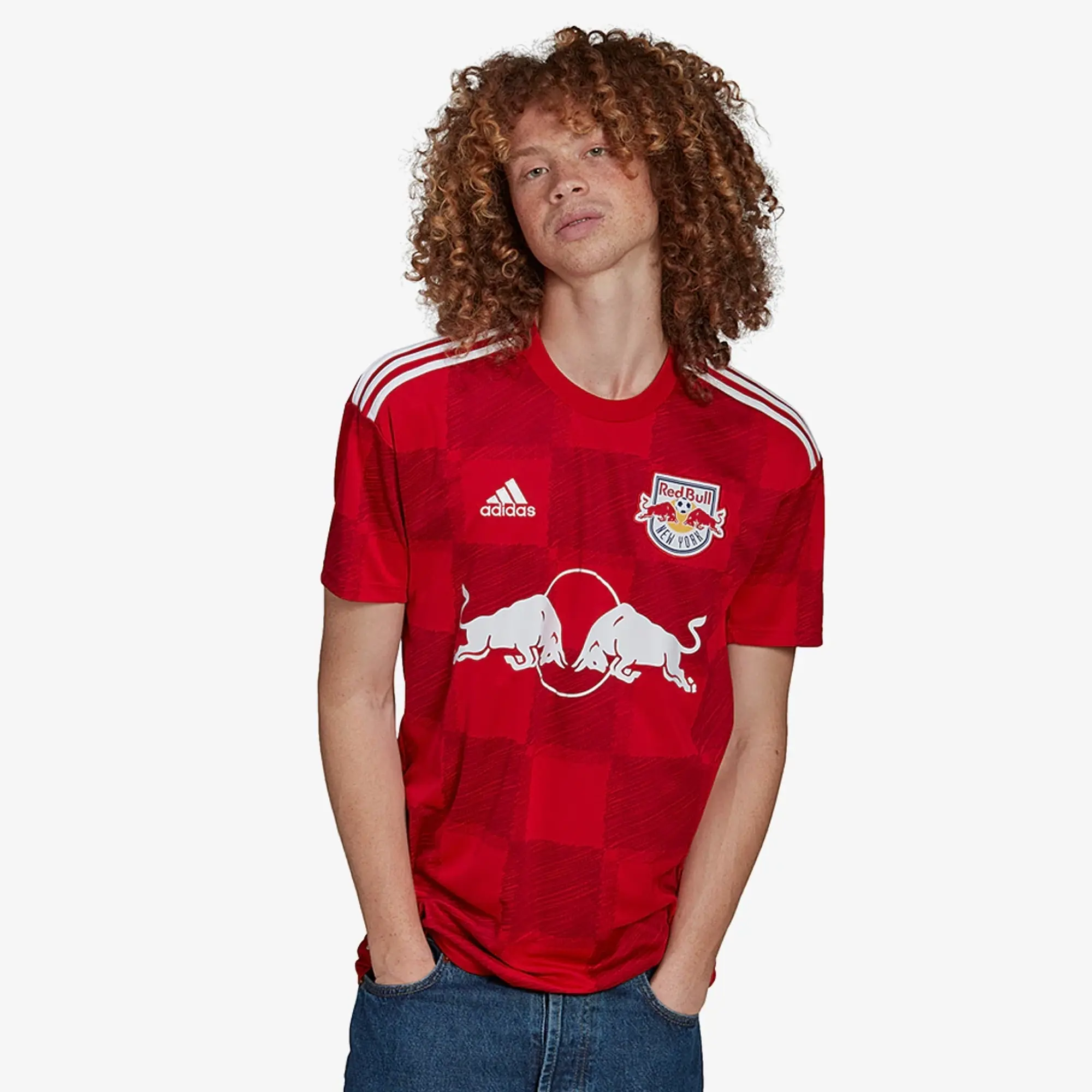 adidas New York Red Bulls Mens SS Away Shirt 2022