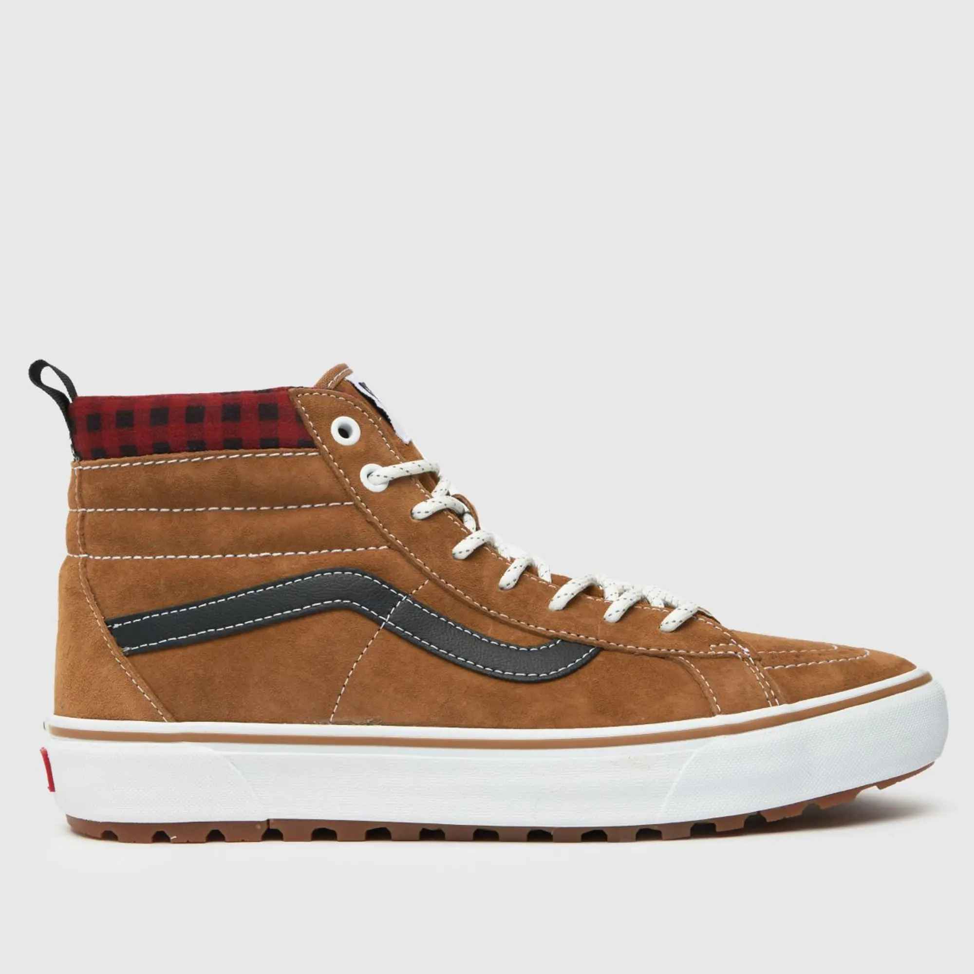 Vans sk8 hi mte 1 trainers in tan VN0A5HZYY49 FOOTY.COM