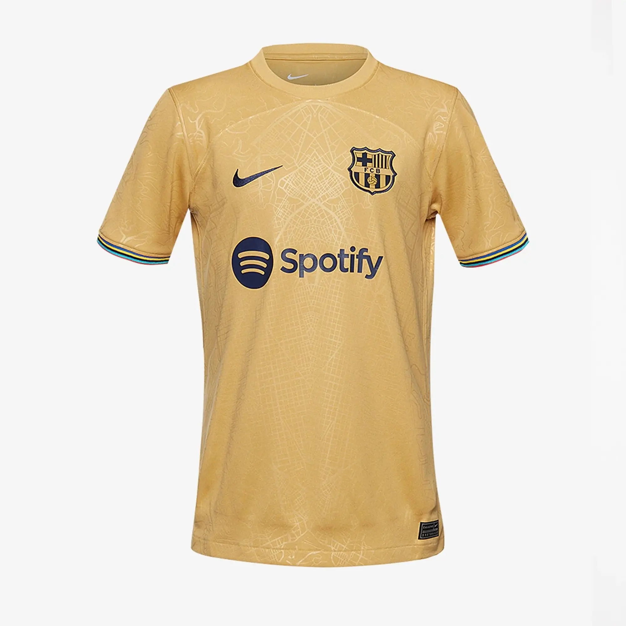 Nike Barcelona Kids SS Away Shirt 2022/23