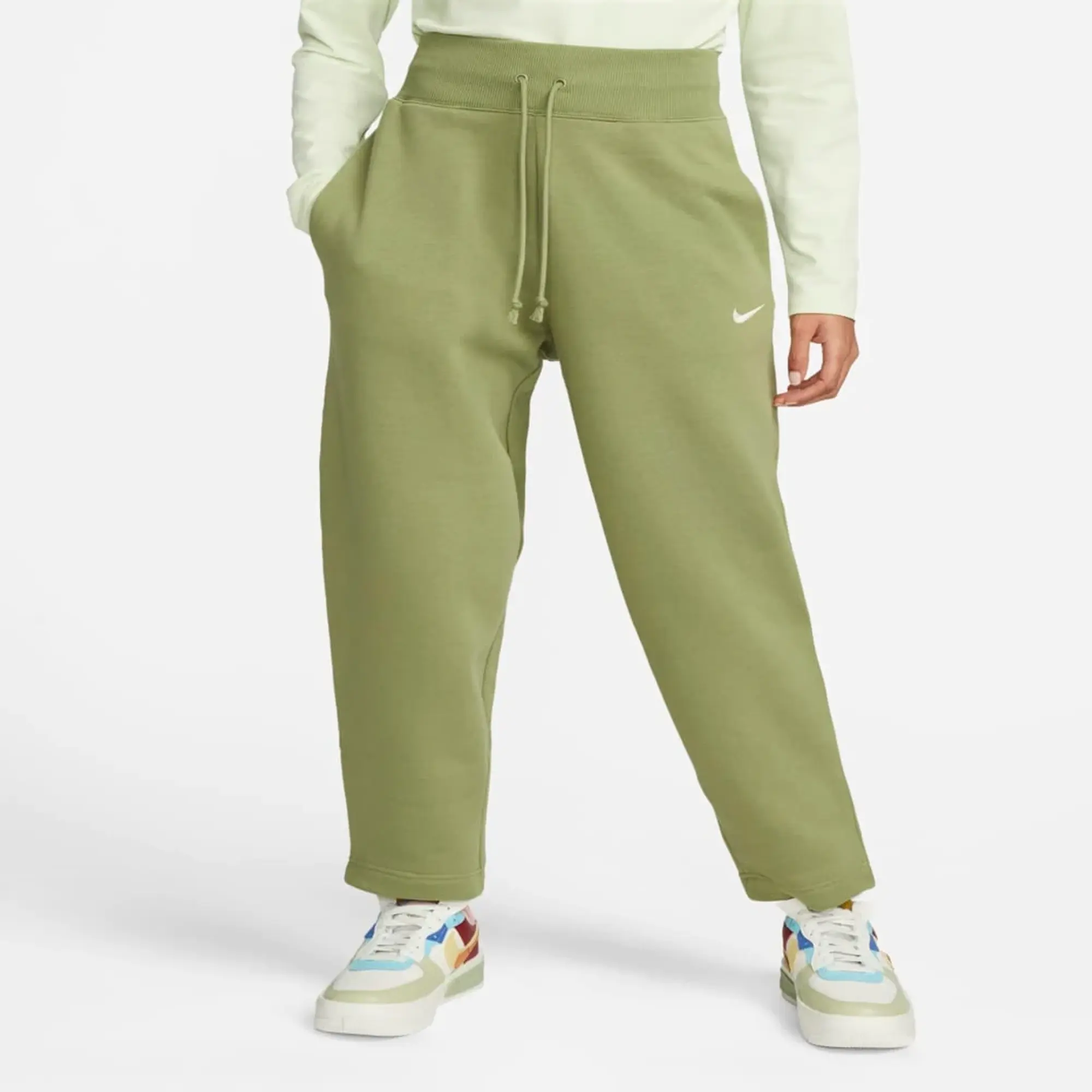 Nike Sportswear Womens Phoenix Fleece High Waisted Curve Sweatpants
