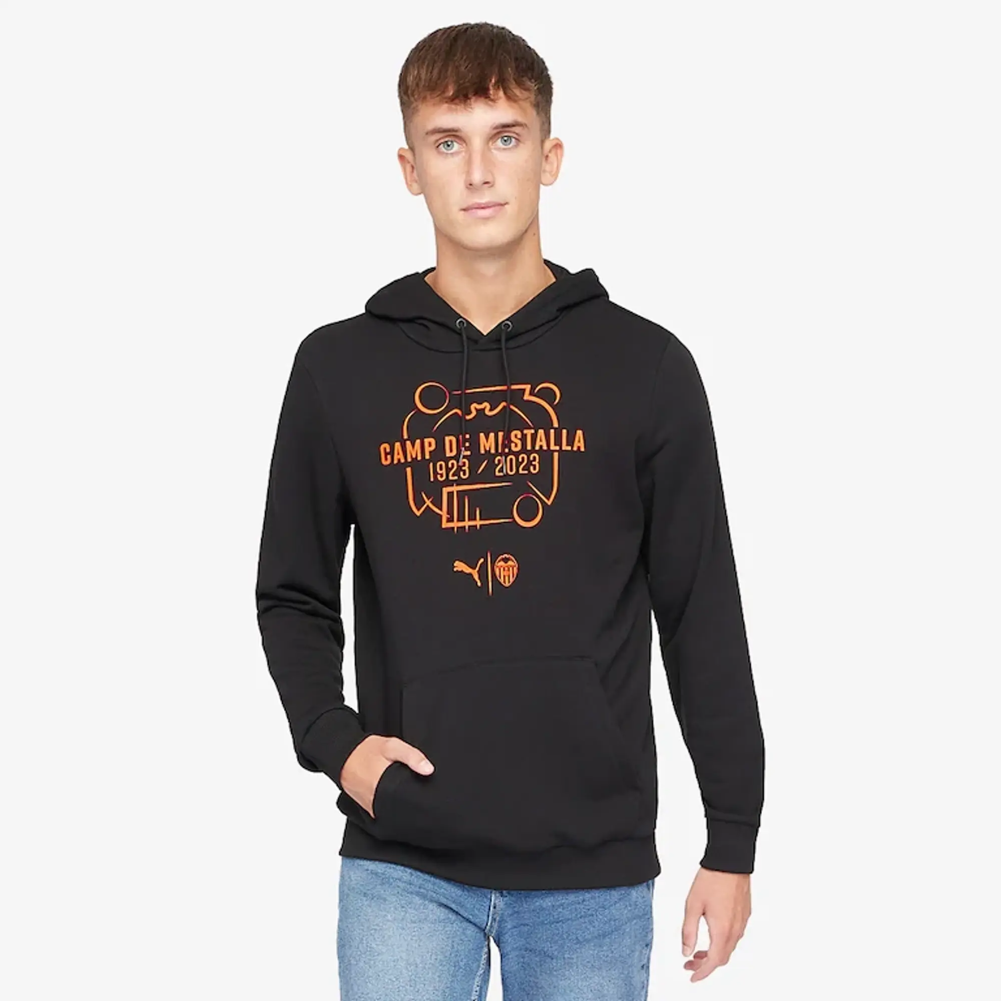 Puma Valencia CF 22 23 Mestalla 100 Years Hoodie