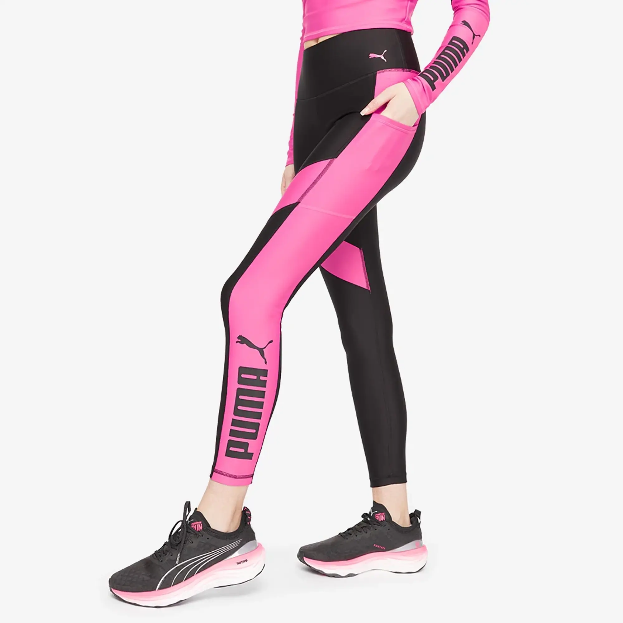 Puma 7/8 Fit Tights Womens - Black