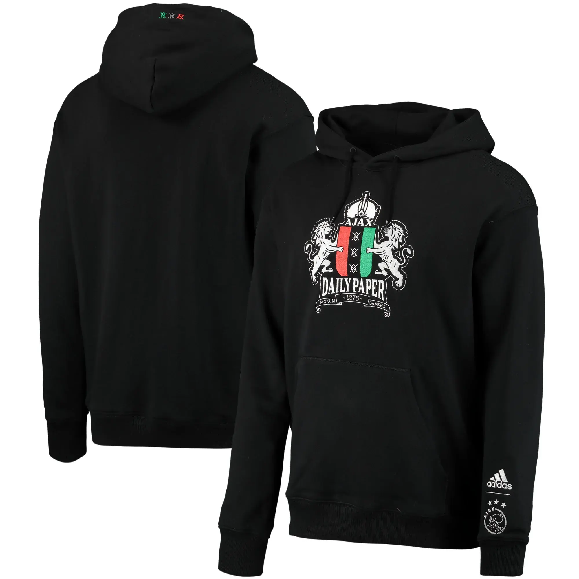 2022-23 Ajax adidas x Daily Paper Graphic Hooded Top - (3XL)