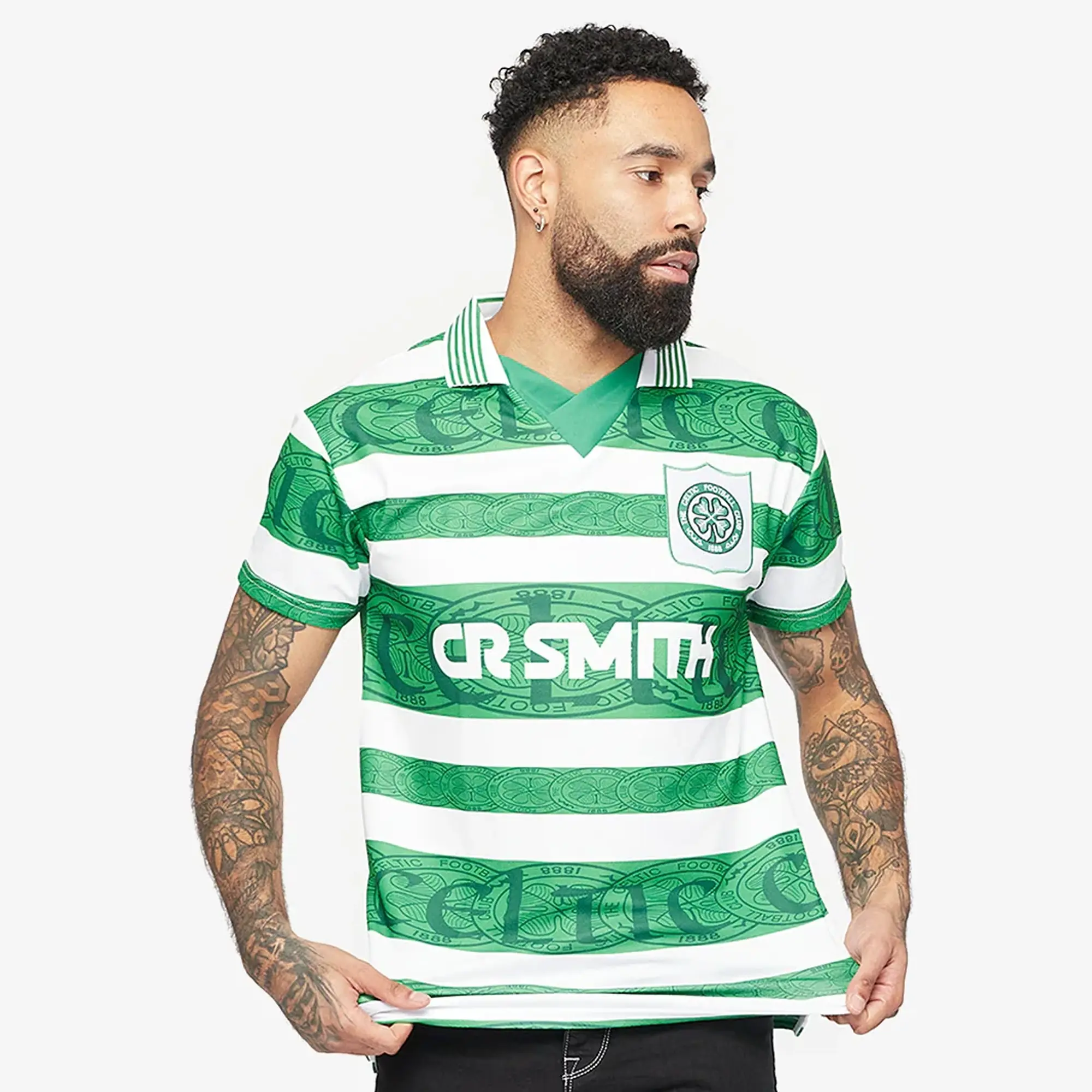 Hummel Celtic Mens SS Home Shirt 1996/97