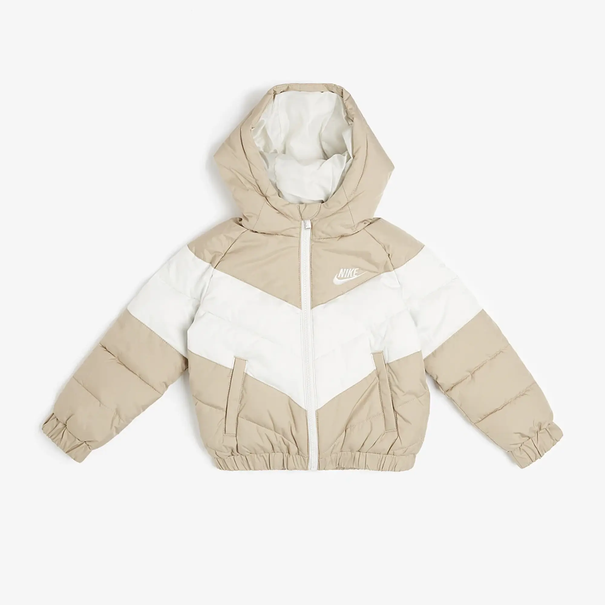 Nike Sportswear Younger Kids Hooded Jacket 2 7Y | 86K082-X1T | FOOTY.COM