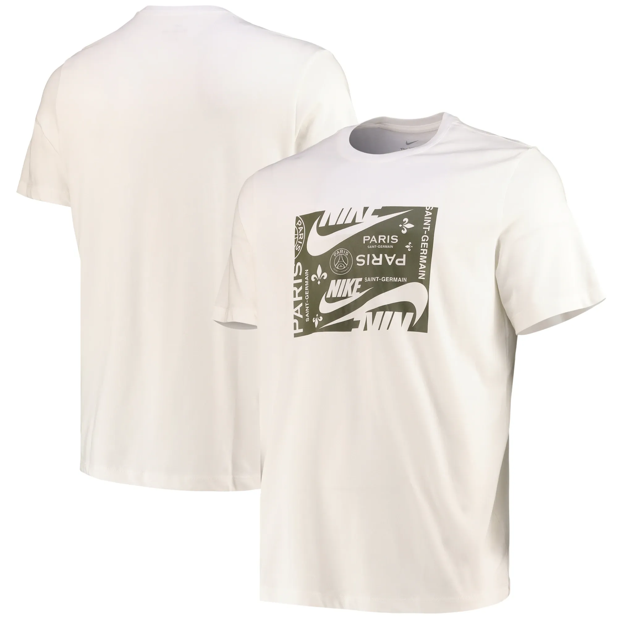 Nike - PSG White Original CL Tee T-Shirt Ufficiale 2022 / 23