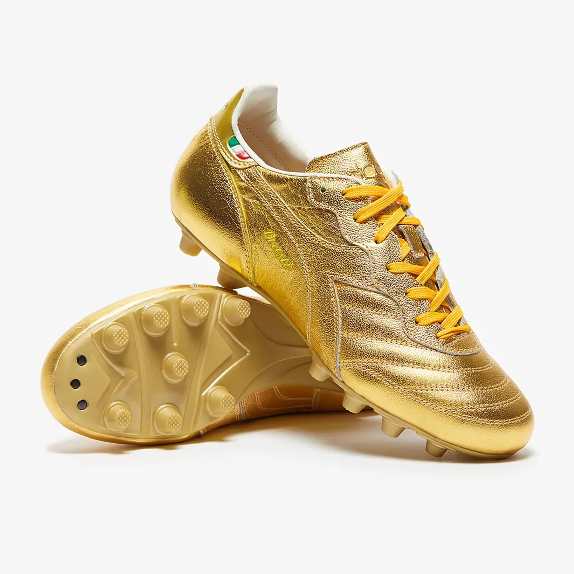 Black and gold kids football boots best sale