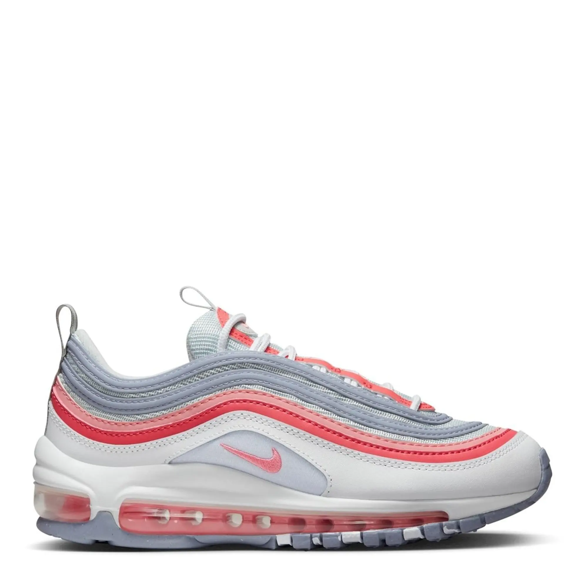 Nike Air Max 97 Trainers Junior Girls White 921522 116 FOOTY.COM