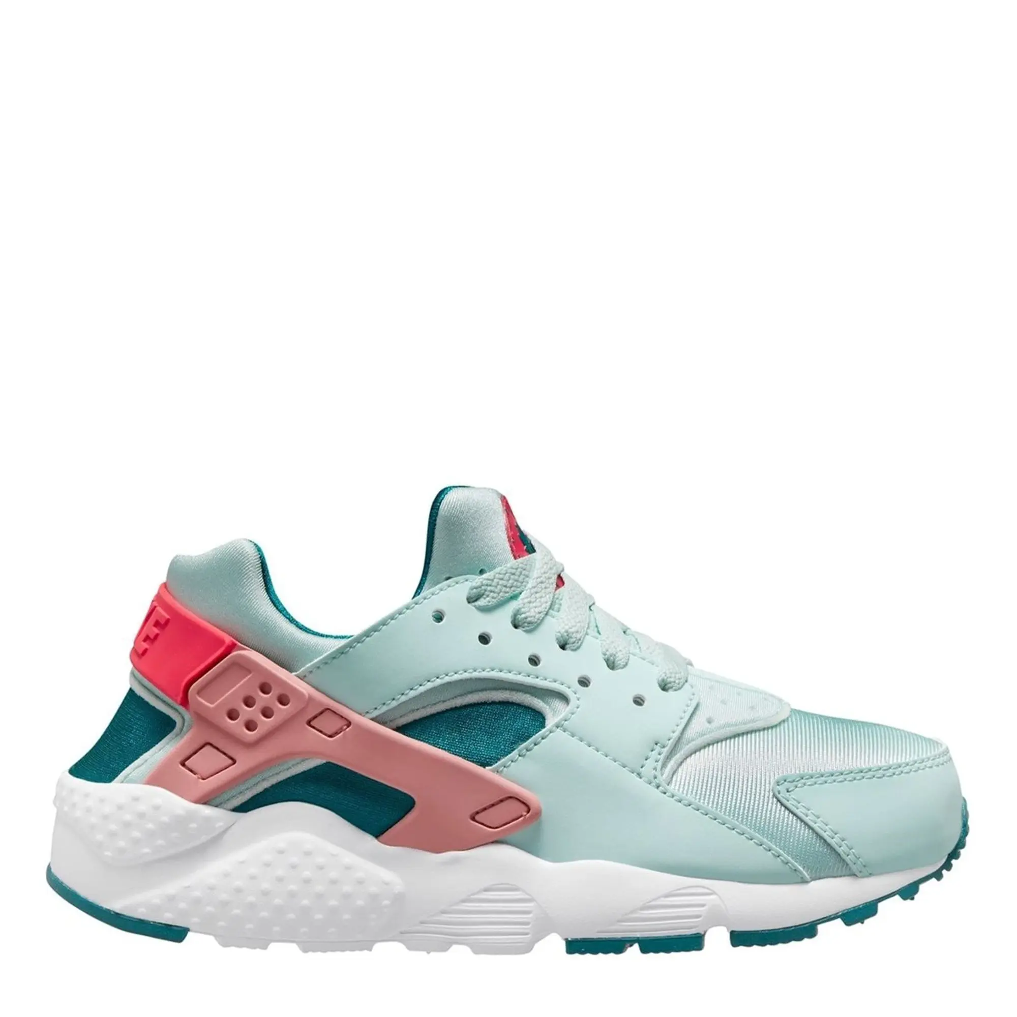 Nike Huarache Run Big Kids' Shoes - White