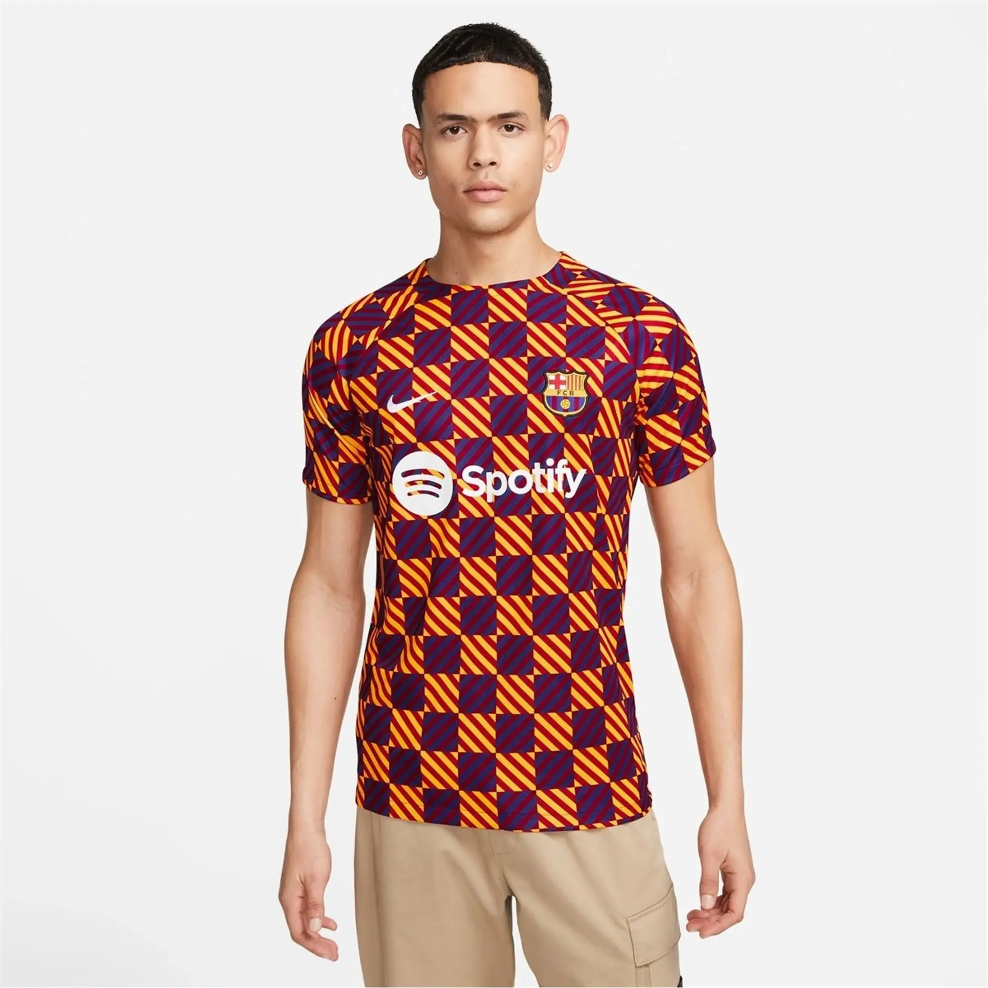 Nike Barcelona Dri-Fit Pre-Match Top - Amarillo 2023