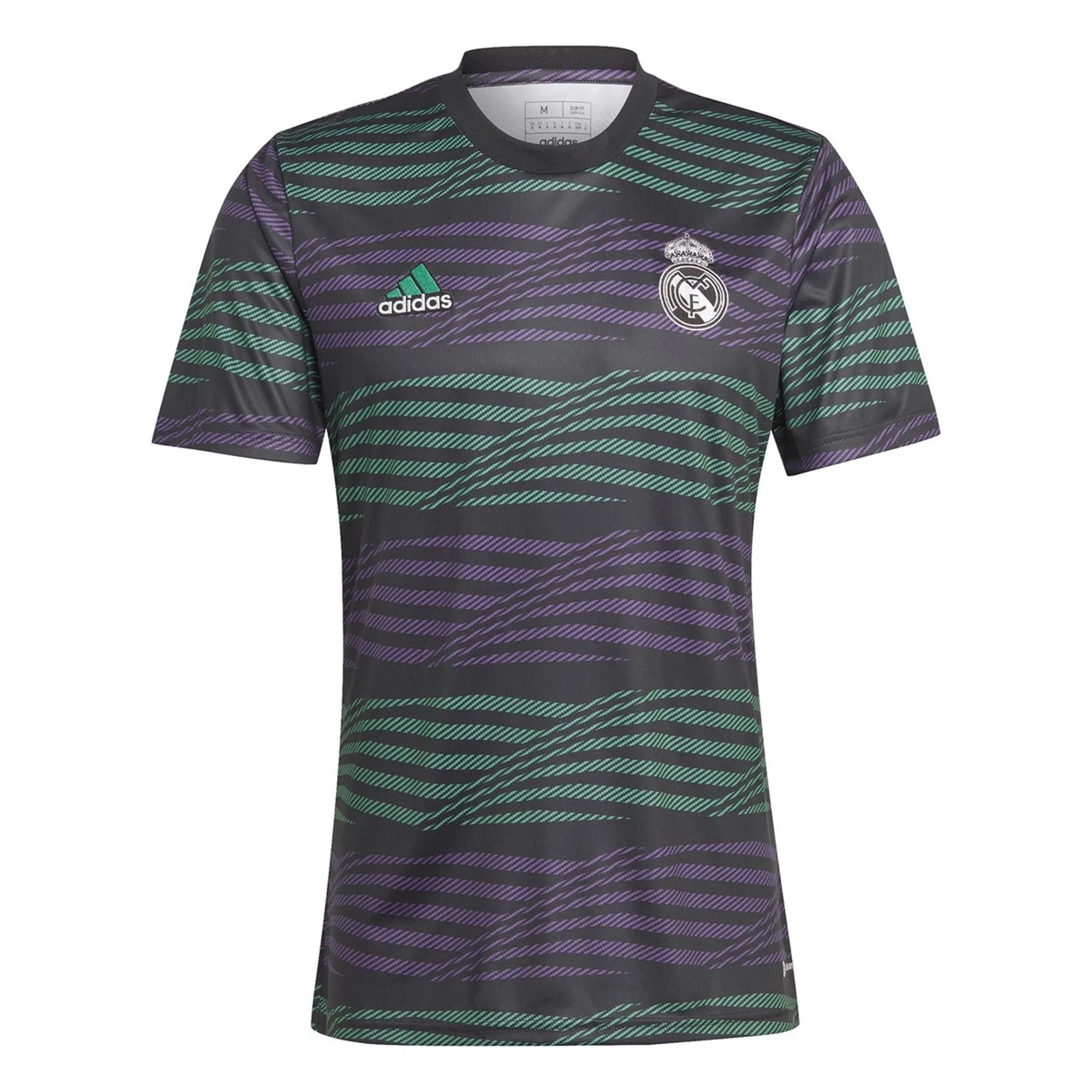 adidas Real Madrid Mens SS Pre-Match Away Shirt 2022/23