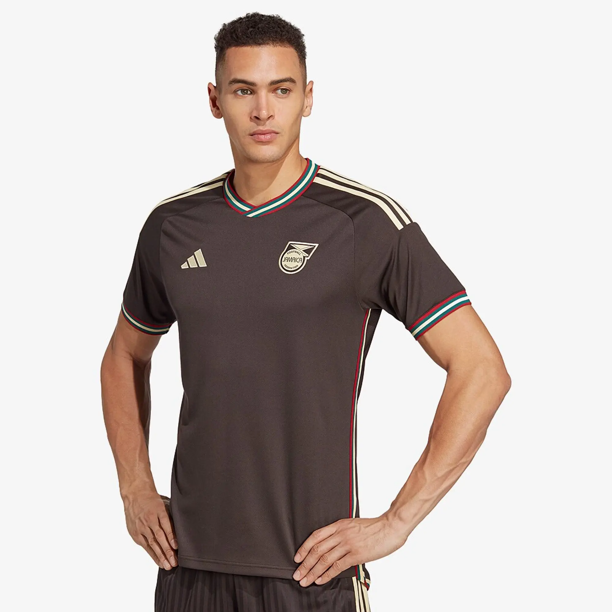 adidas Jamaica Mens SS Away Shirt 2023