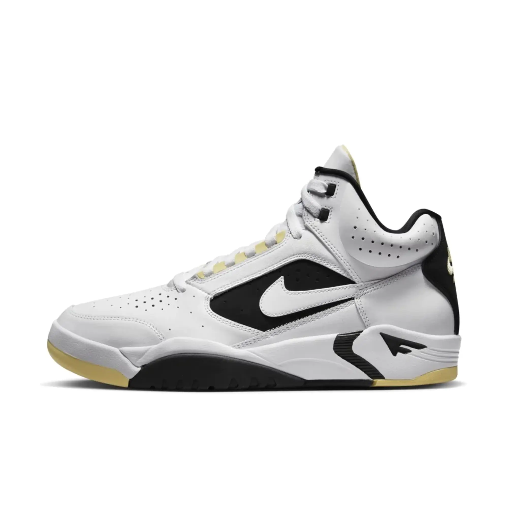 Nike Air Flight Light Mid Mens White Trainers