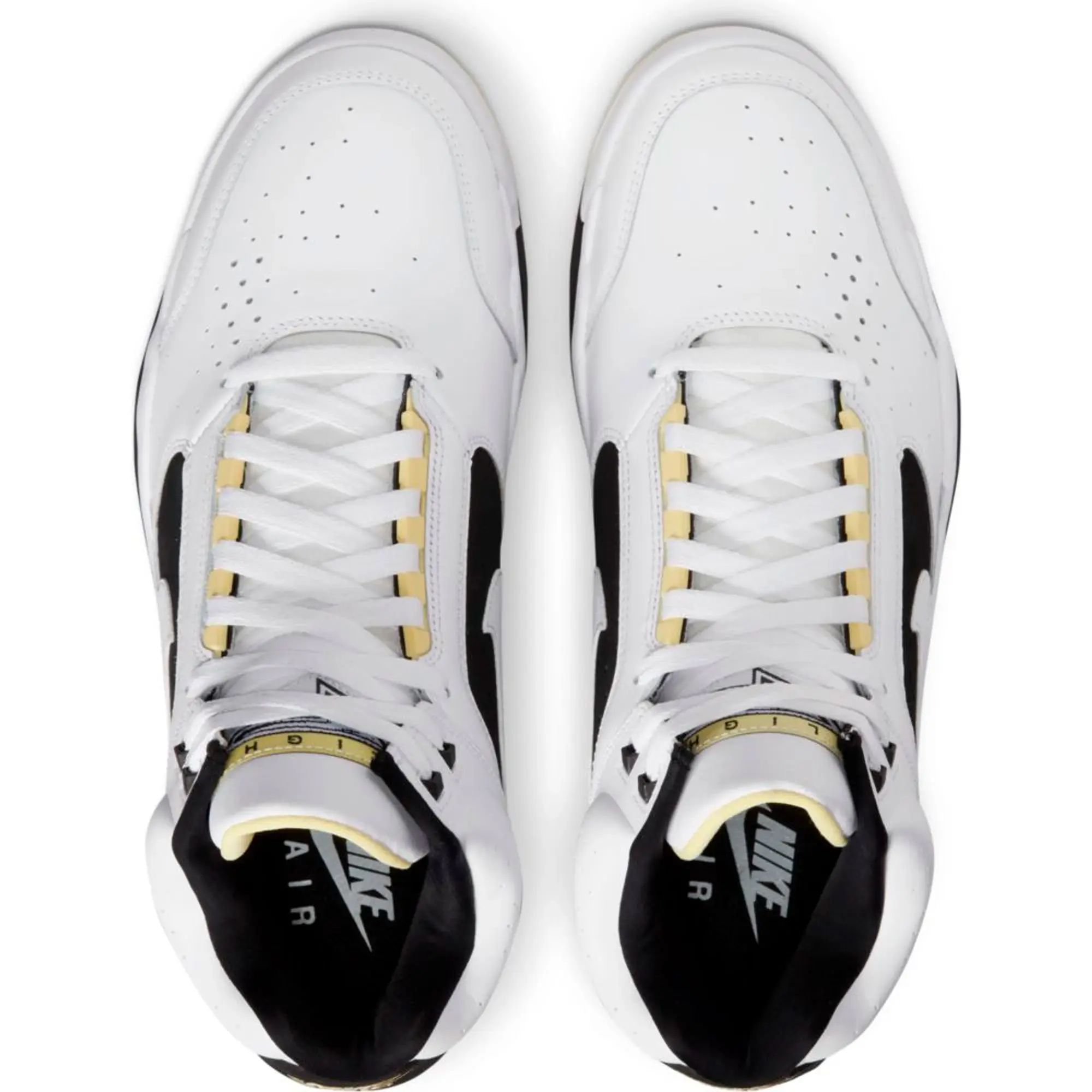 Nike Air Flight Light Mid Mens White Trainers