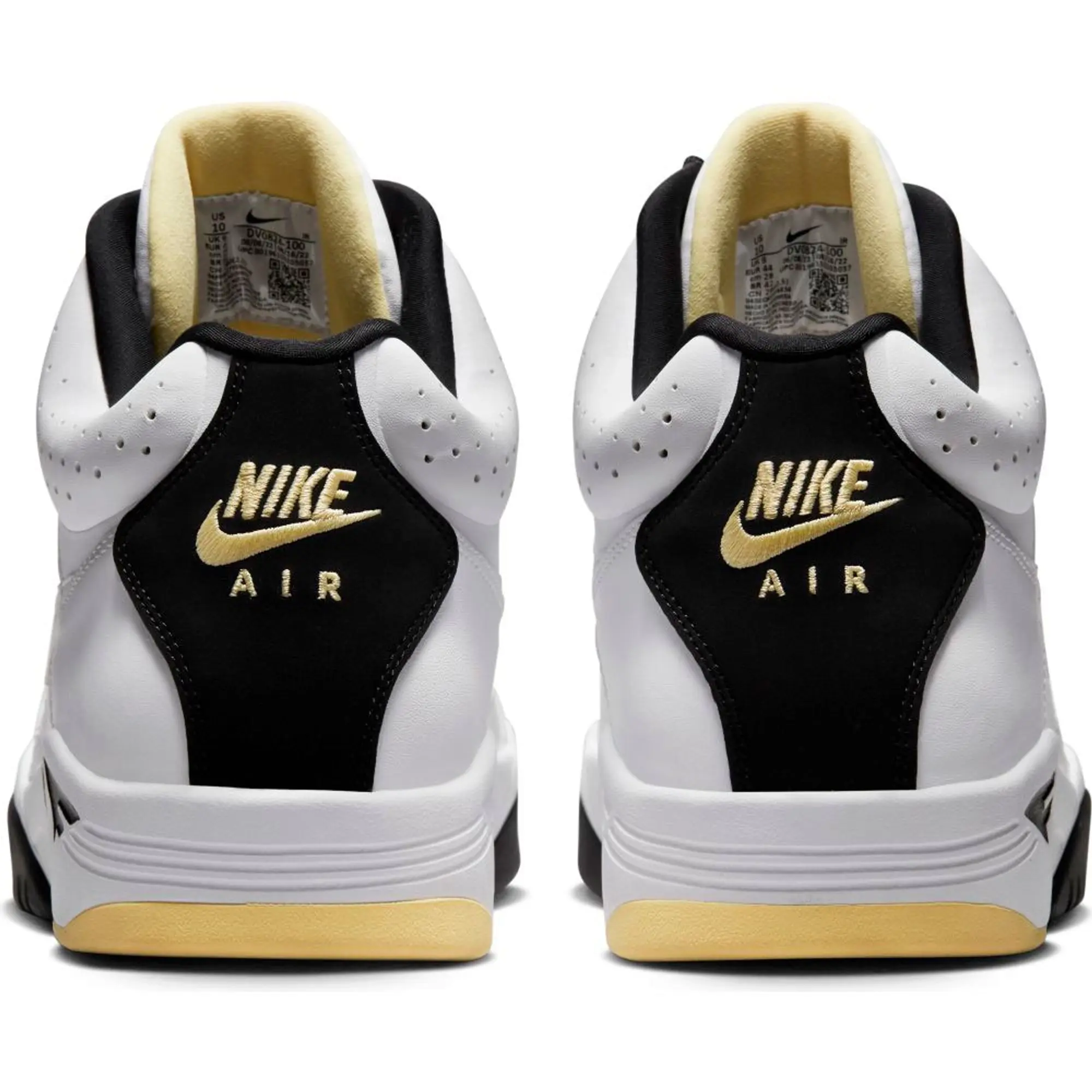 Nike Air Flight Light Mid Mens White Trainers