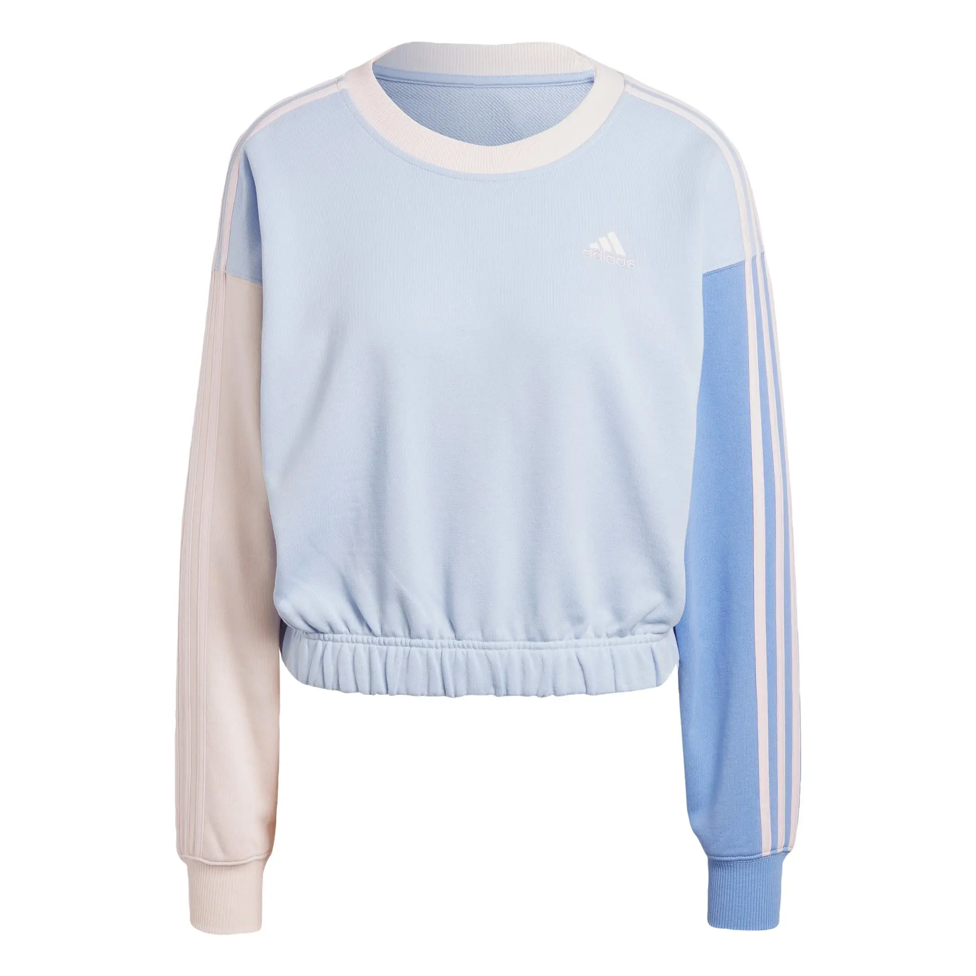 adidas Sportswear Womens Essentials 3 Stripes Crop Sweatshirt