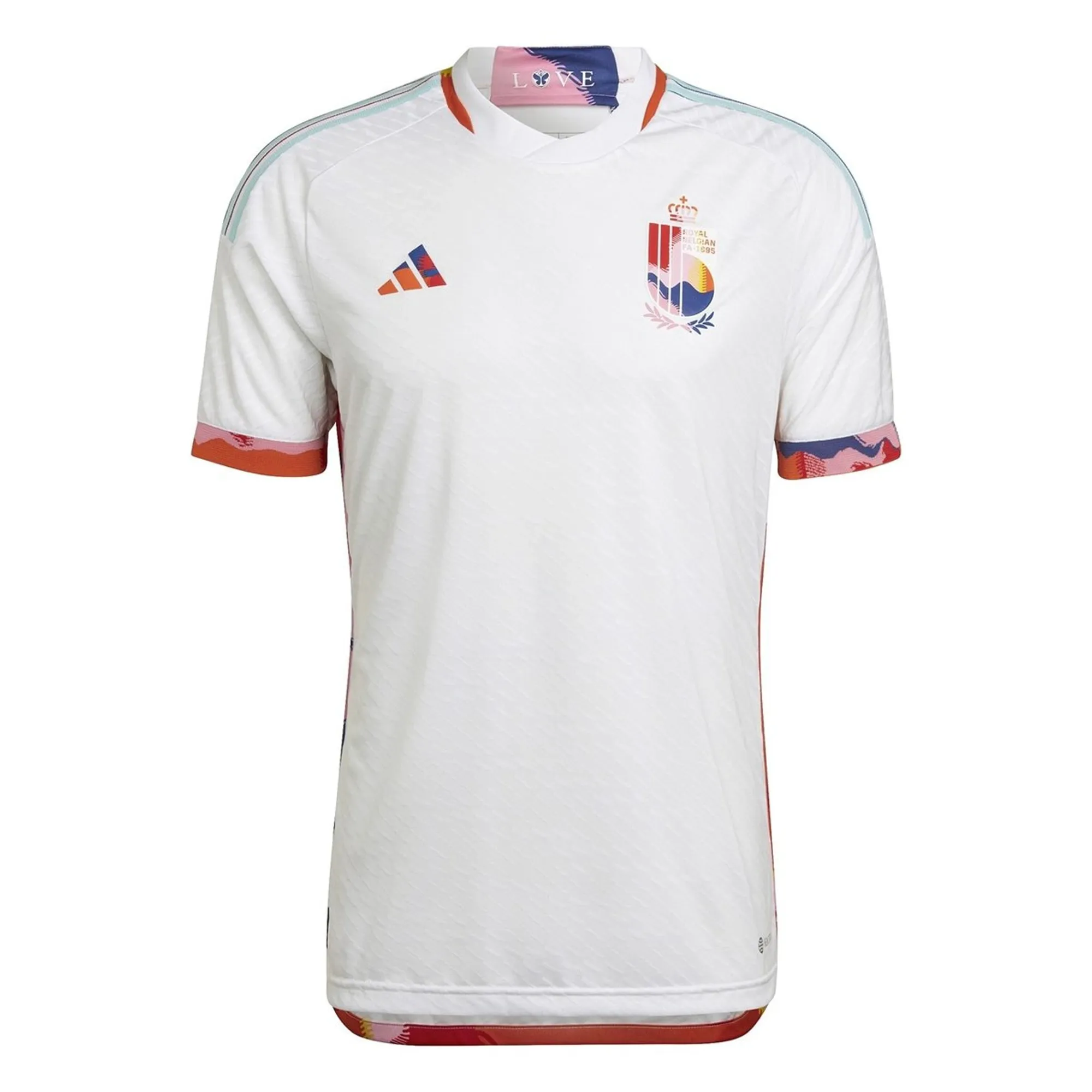 adidas Belgium Mens SS Player Issue Away Shirt 2022