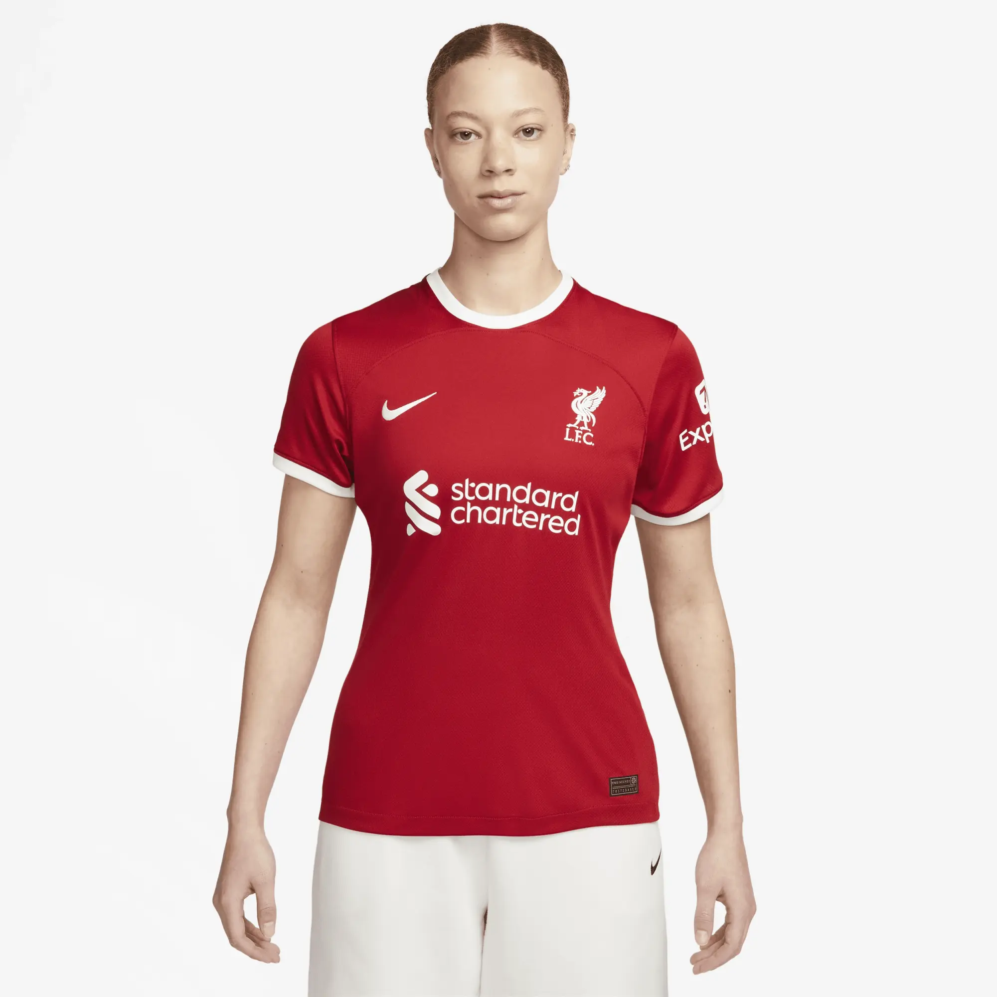 Liverpool shirt ladies best sale