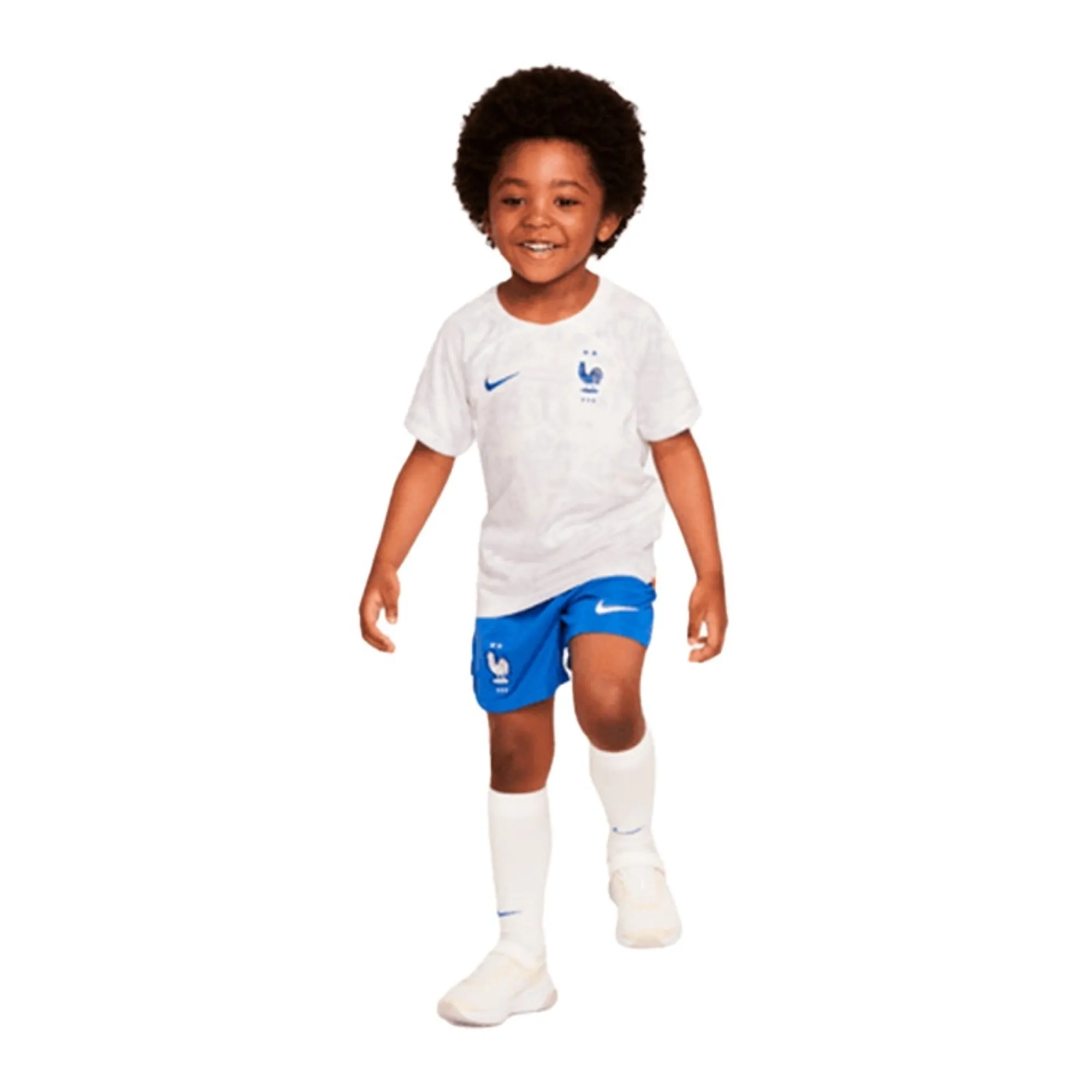 Nike France Kids SS Away Mini Kit 2022