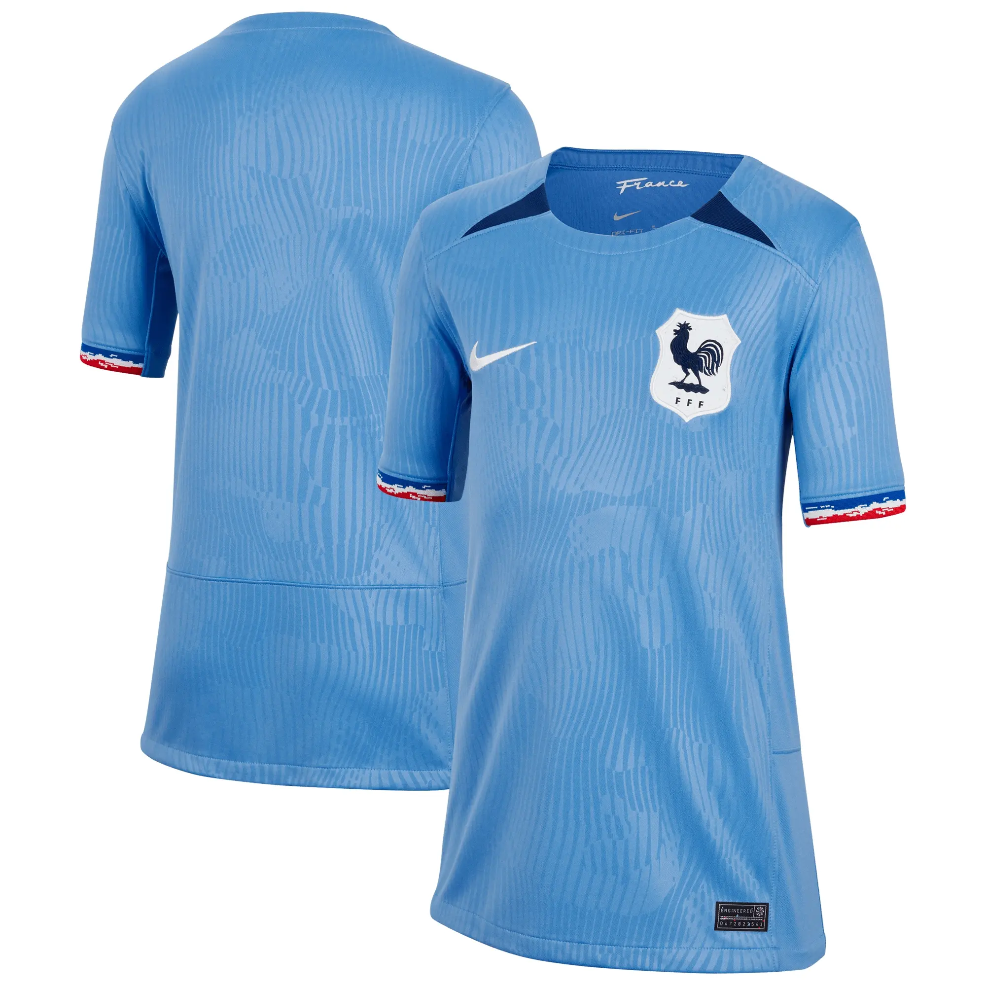 Nike France Kids SS Home Shirt 2023