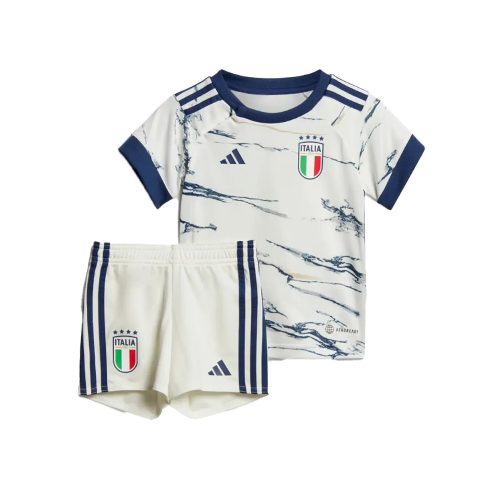 adidas Italy Baby SS Away Mini Kit 2023