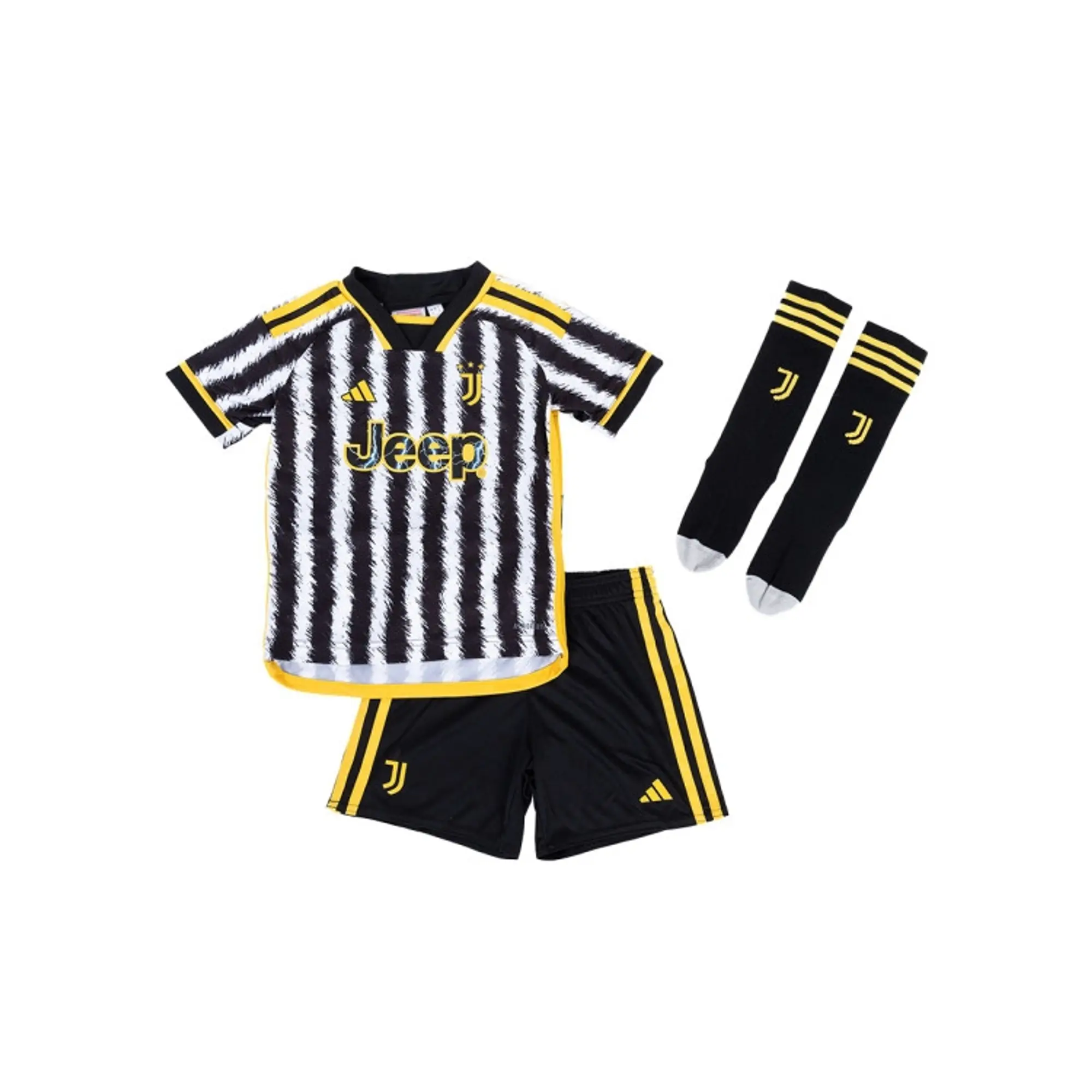 adidas Juventus Kids SS Home Mini Kit 2023/24