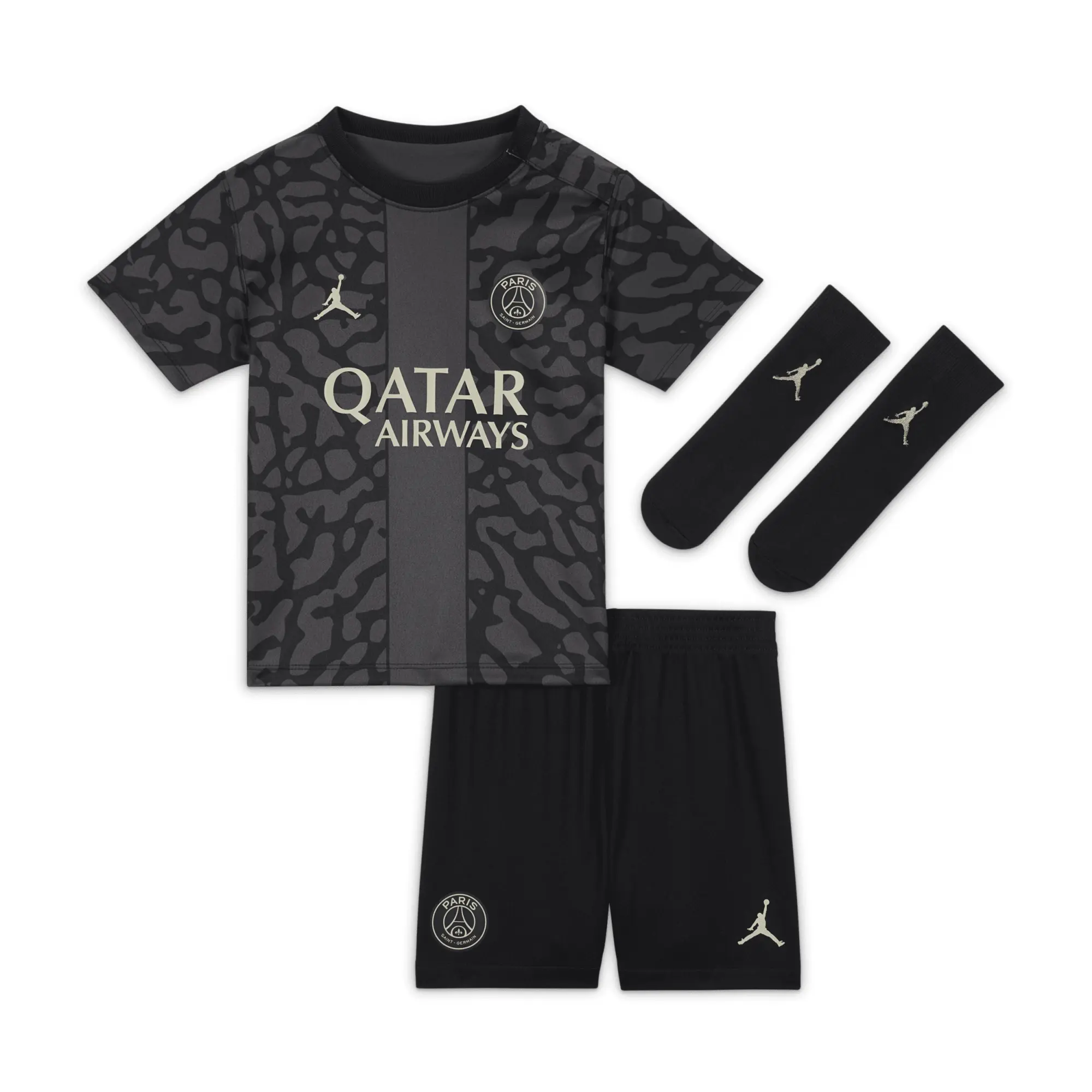 Nike Paris Saint Germain Baby SS Third Mini Kit 2023/24