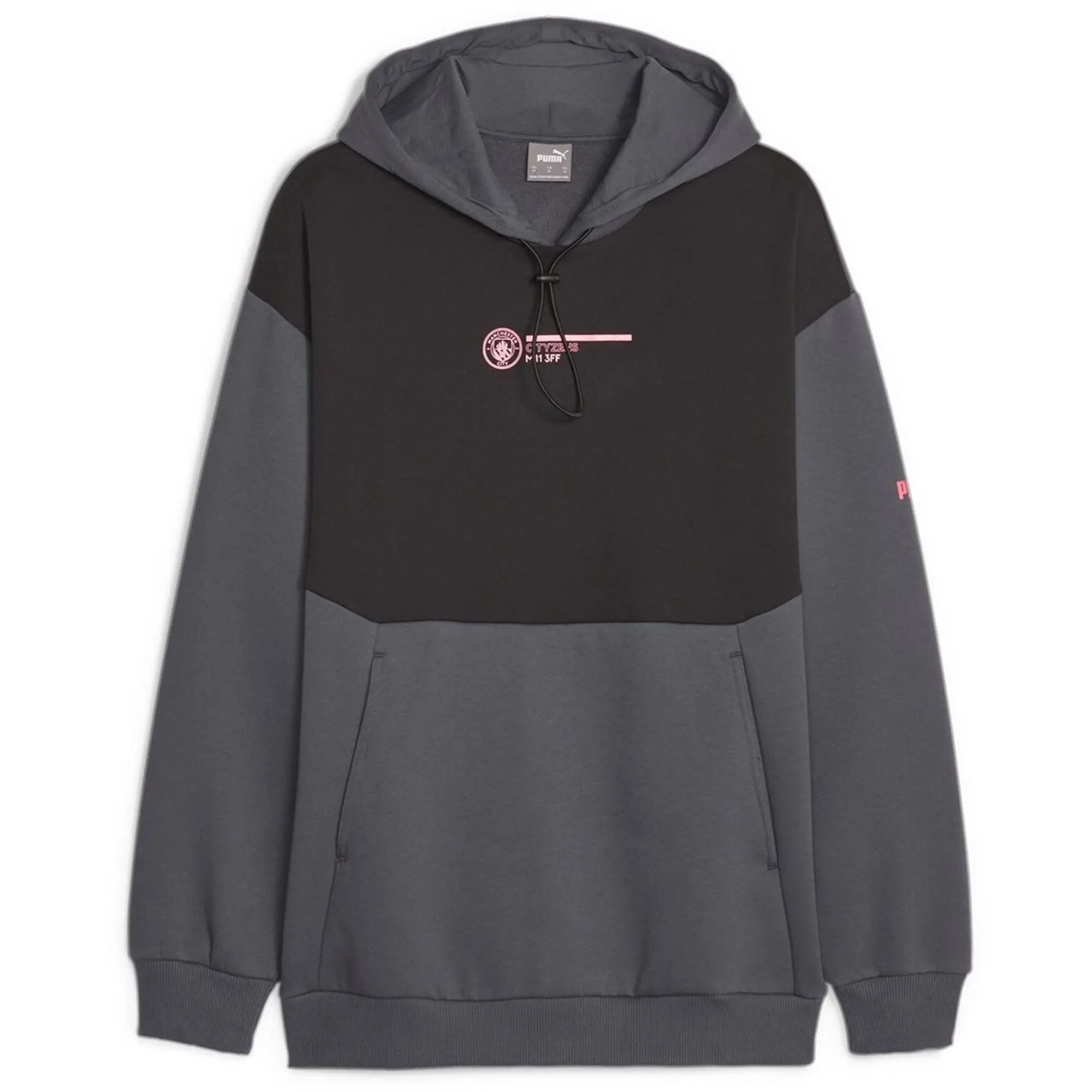 Manchester City Puma FtblCulture Hoodie - Dark Grey